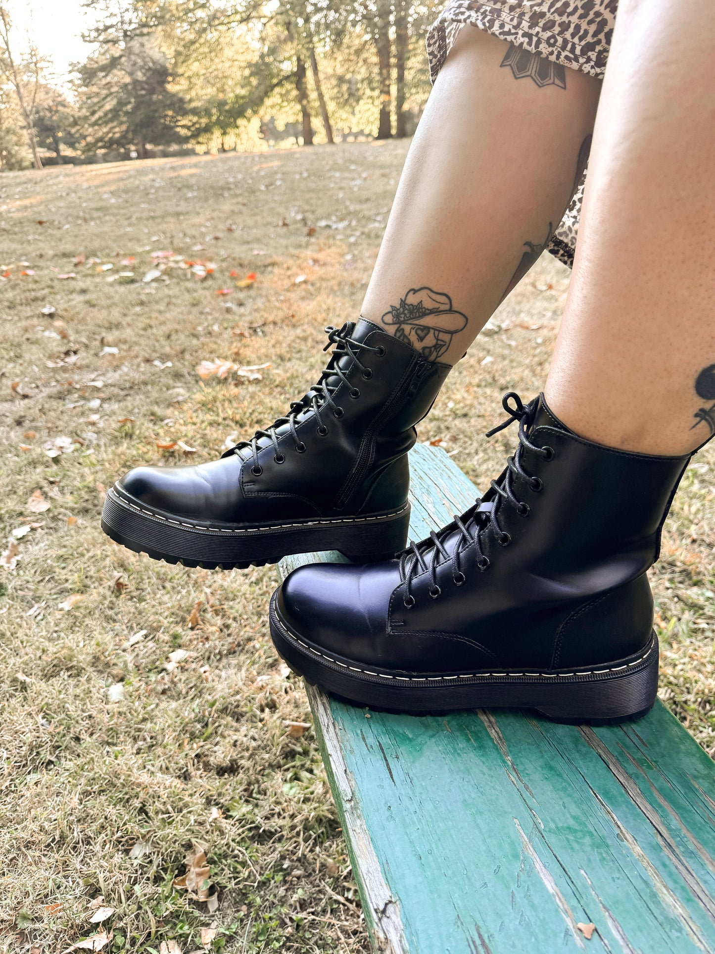 Olivia Combat Boots (6 & 10 left)