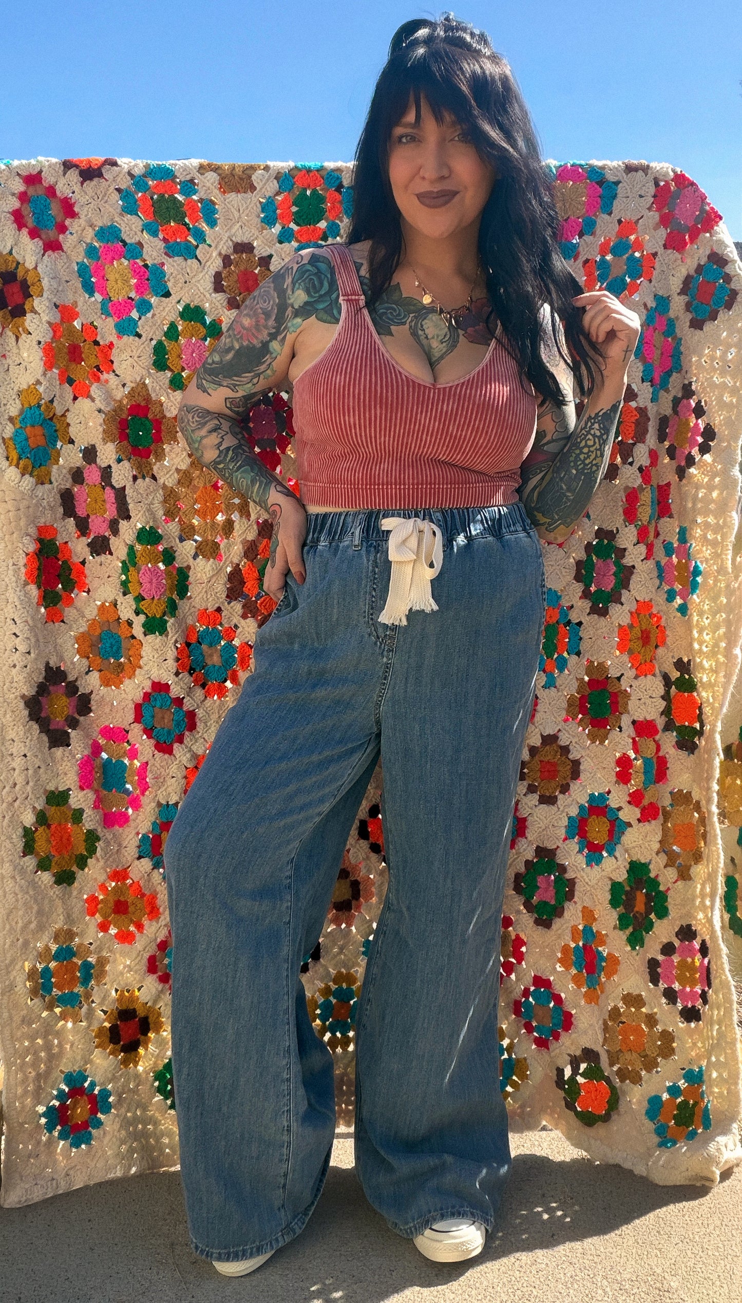 Delia Drawstring Pants