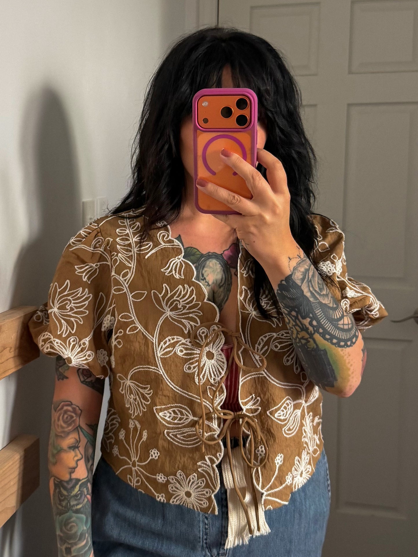 Tilly Tie Front Top