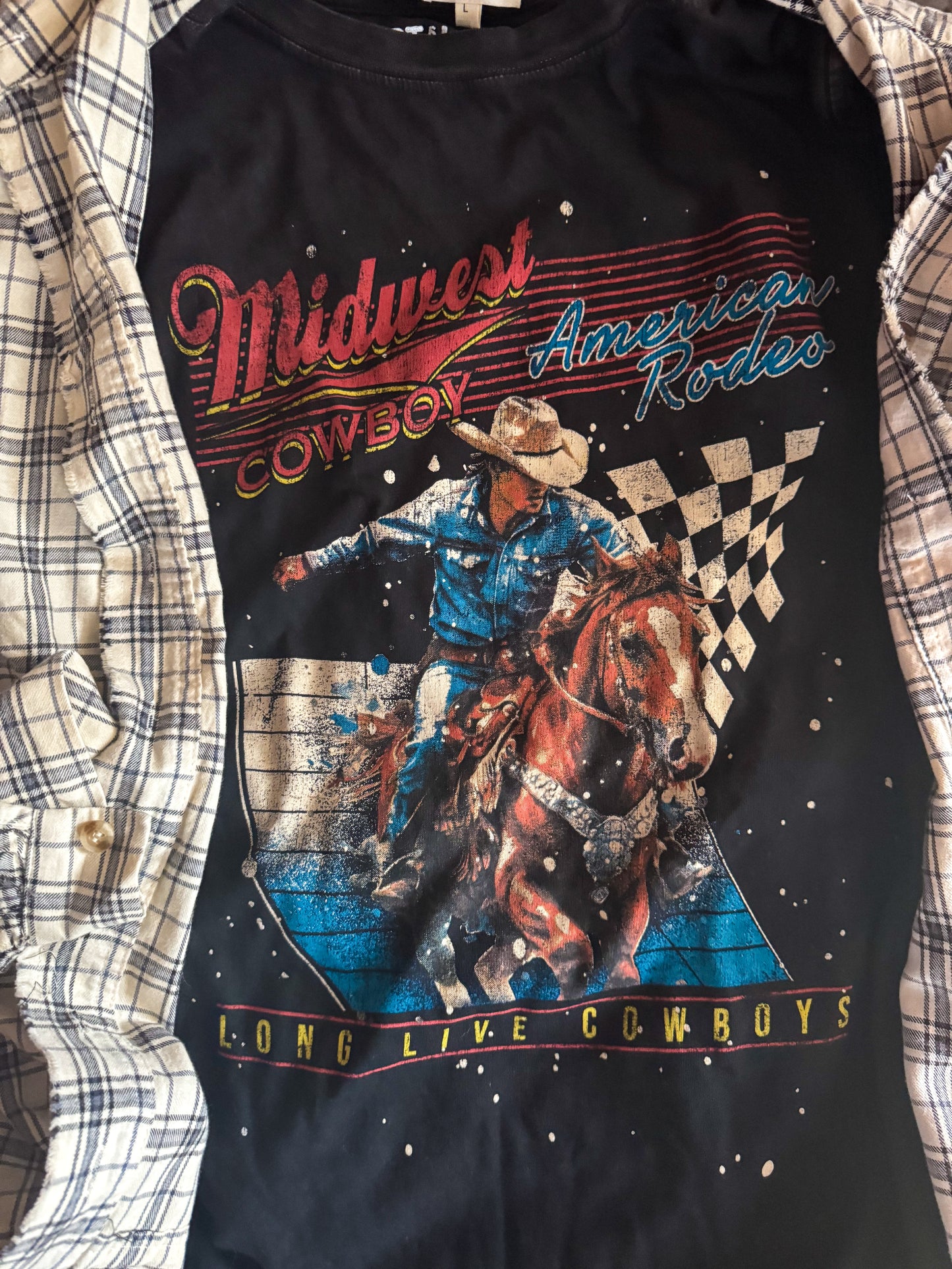 Midwest Cowboy Tee : Oversized