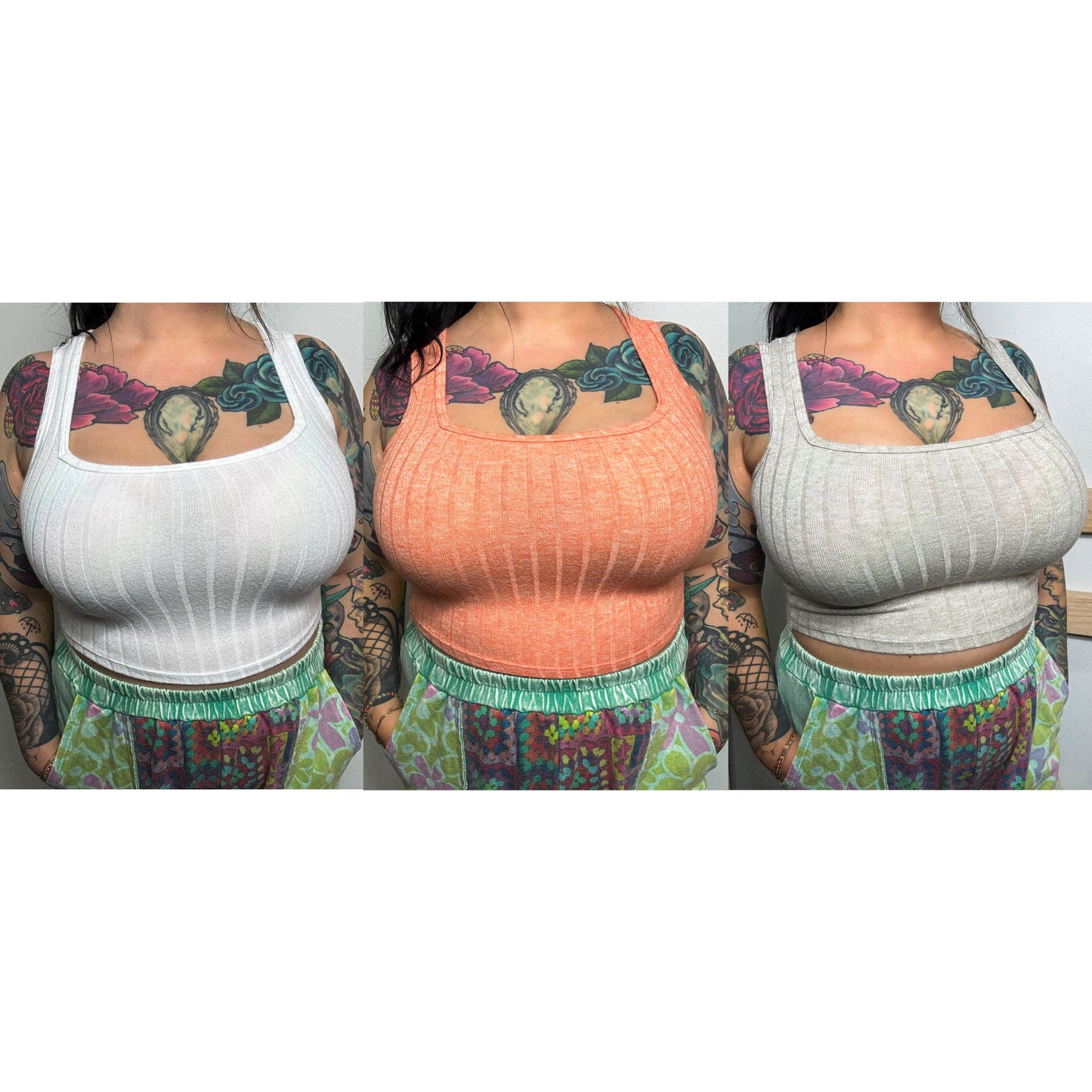 Ellie Tank : 3 COLOR OPTIONS