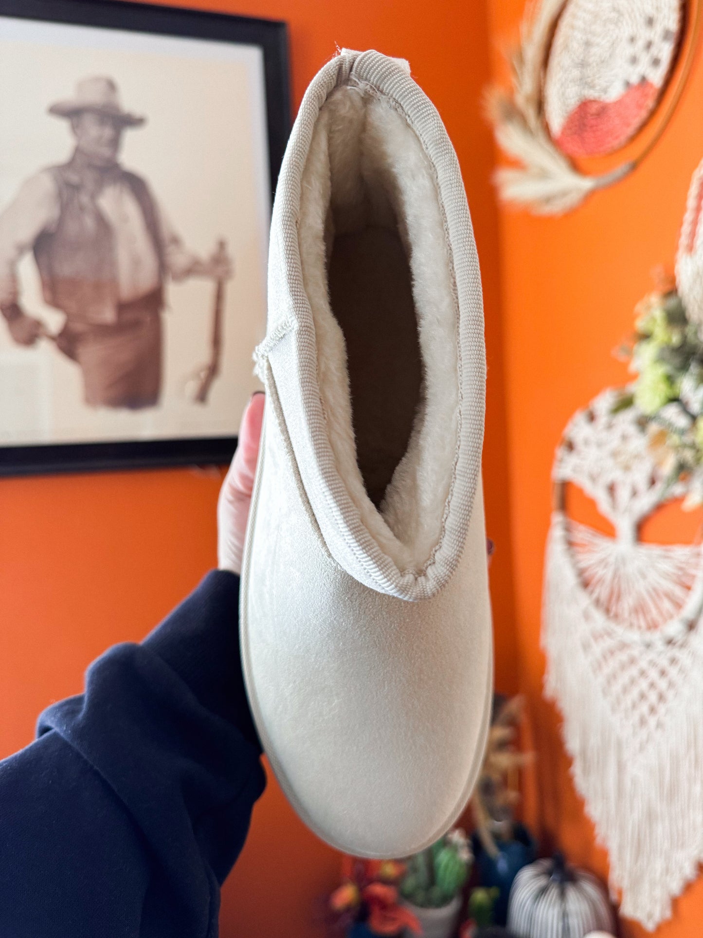 Kendra Ankle Boots : Cream