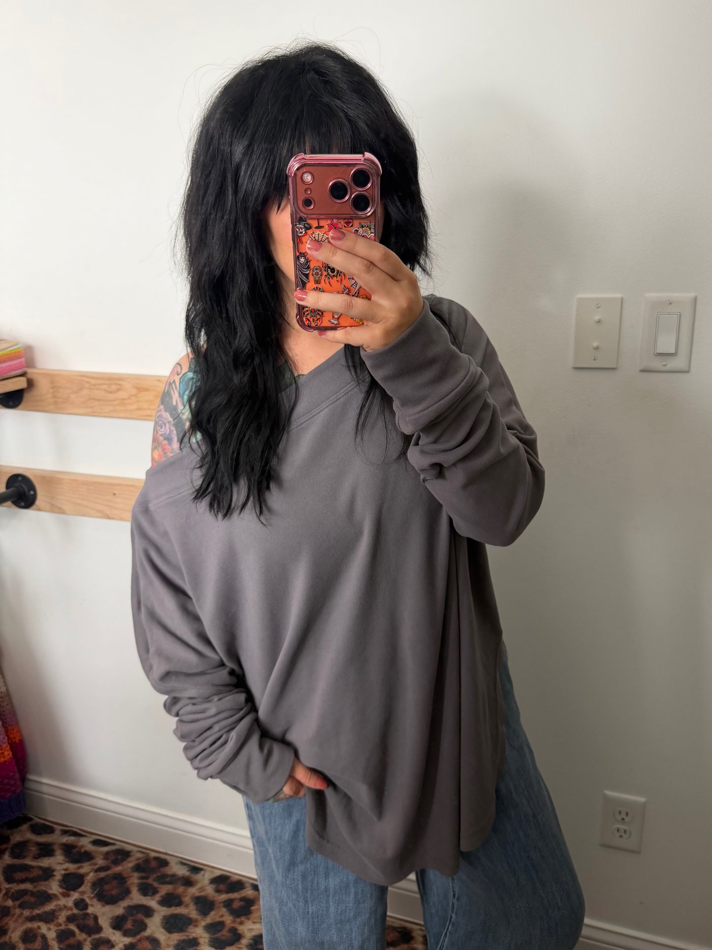 Cloud Soft Blakeley Slouch Top : NEW : 1X