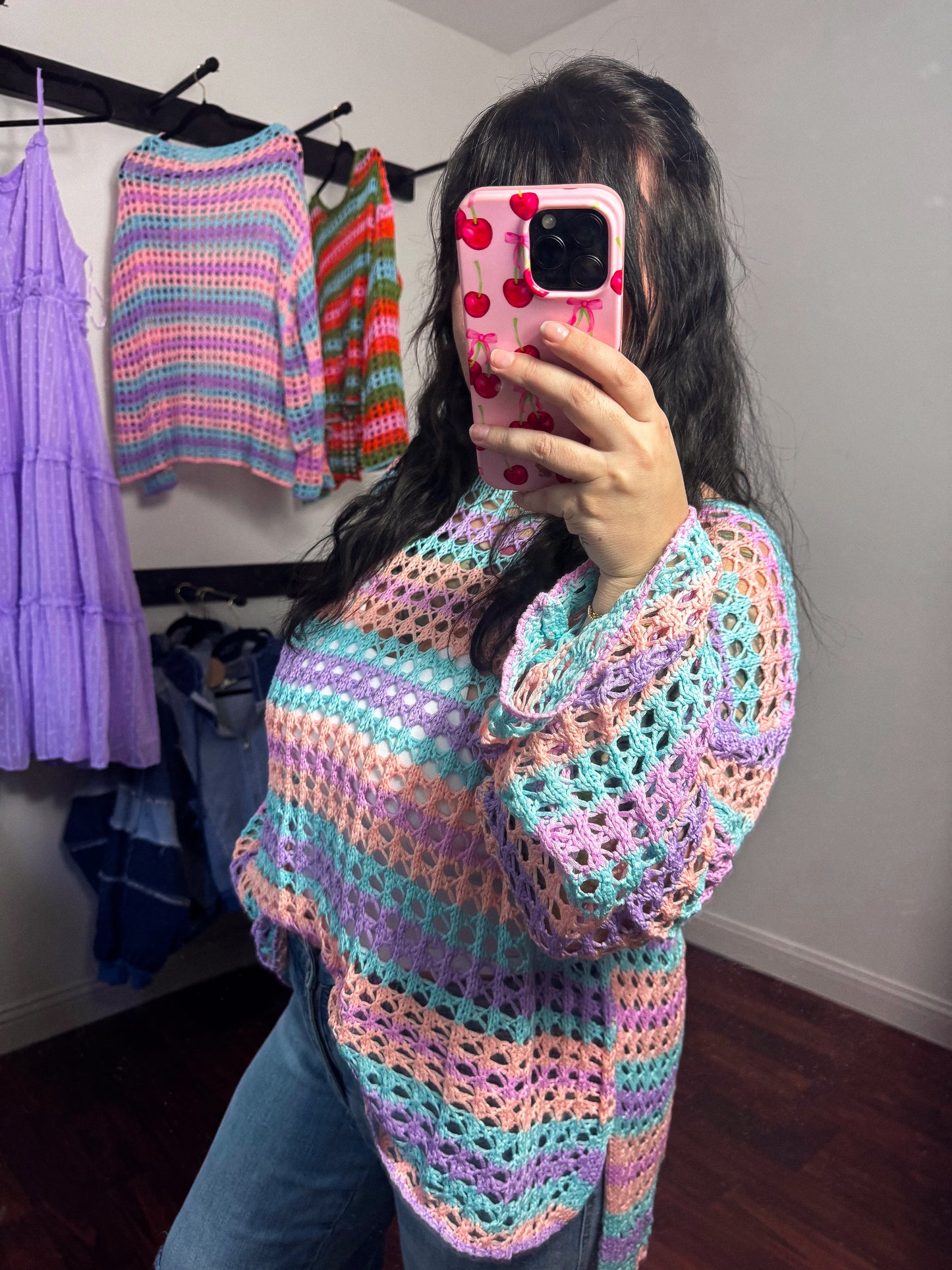 Jolie Striped Sweater : Pastel : Relaxed Fit : PREORDER