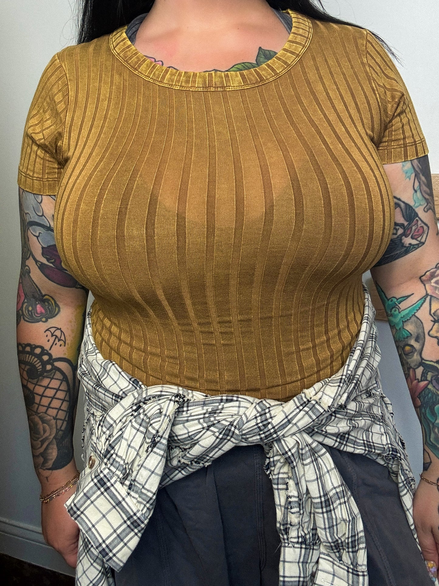 Jacki Ribbed Tee