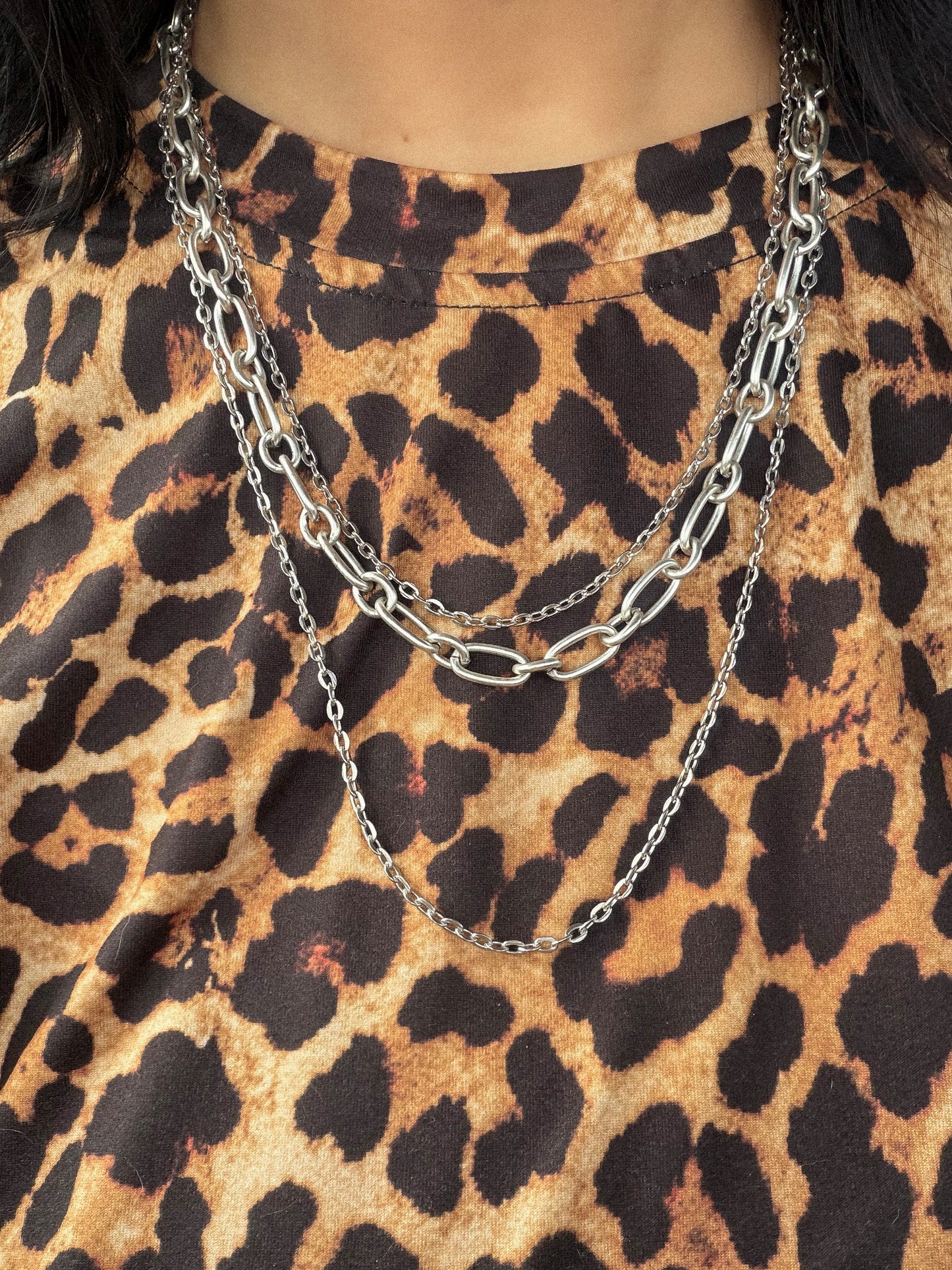 Triple Chain Necklace