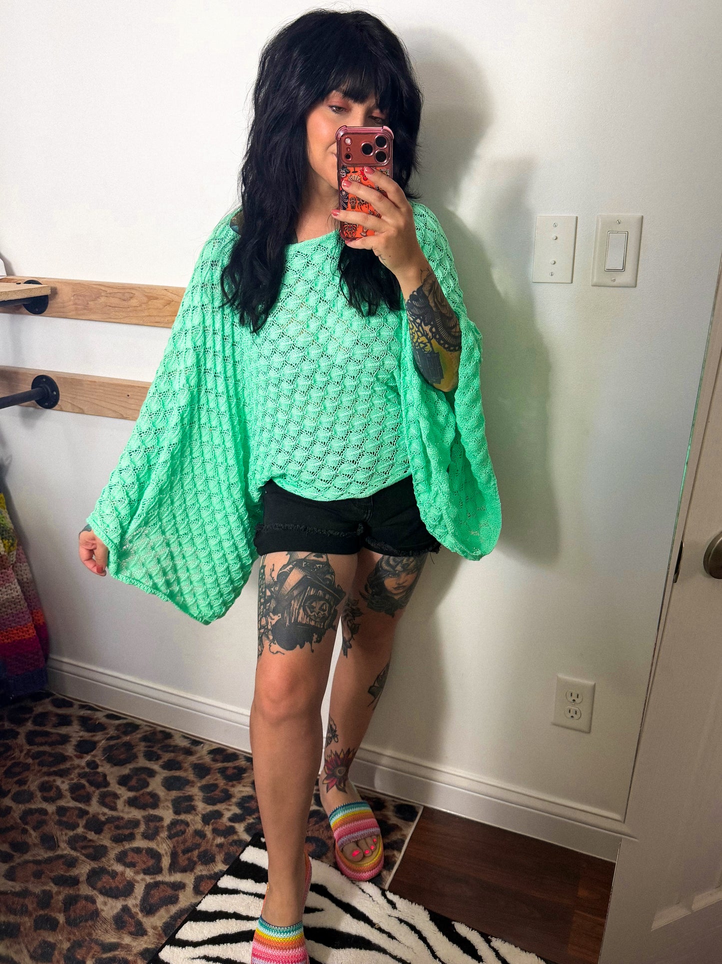 Free Spirit Bell Top : Mint