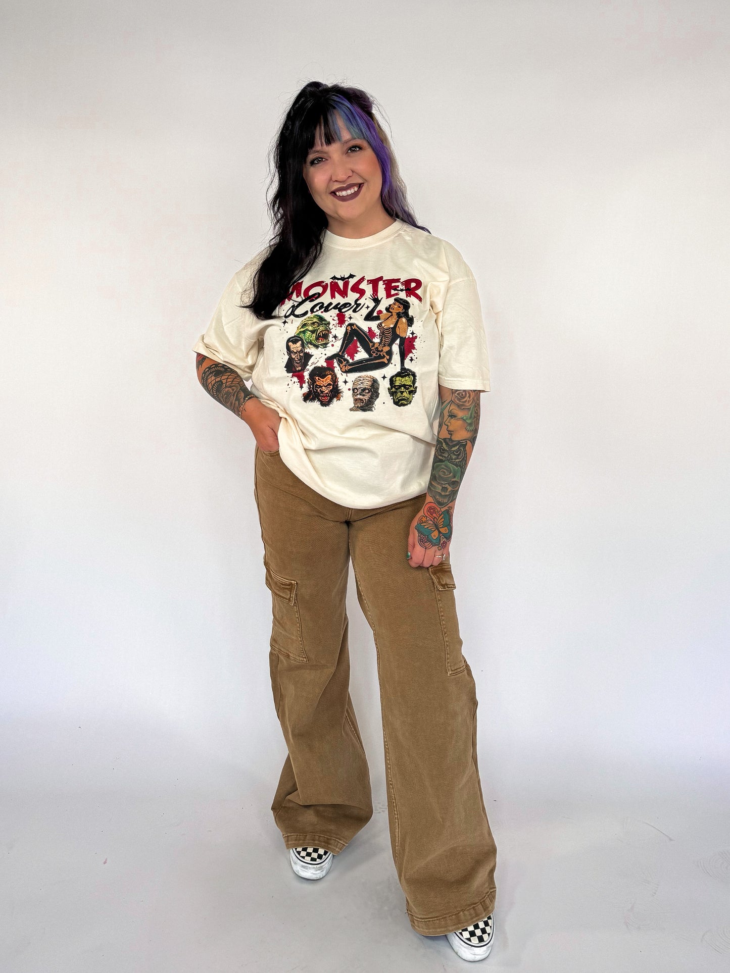 Latte Cargo Jeans (15/32 left)