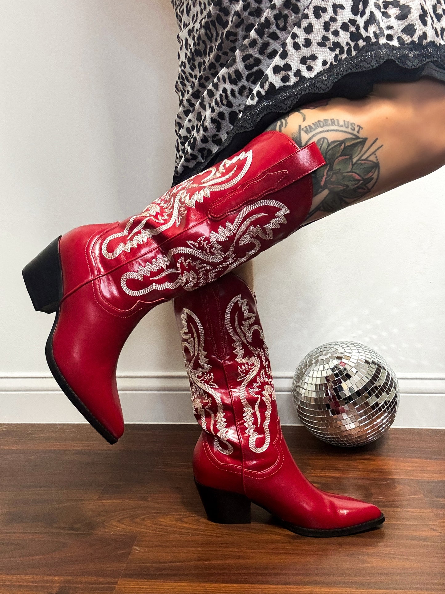 Reba Cherry Boots