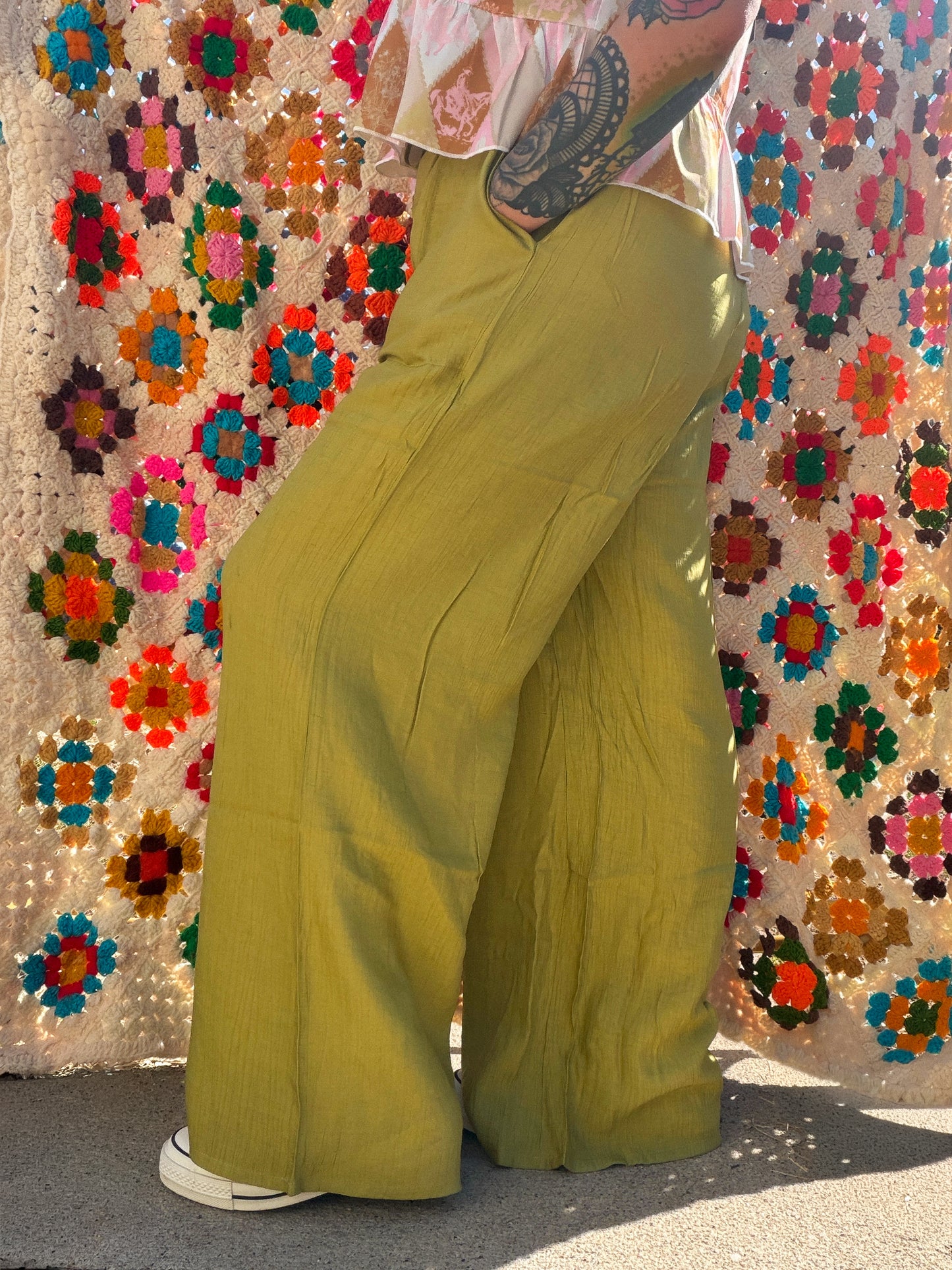 Georgia Pants : Kiwi