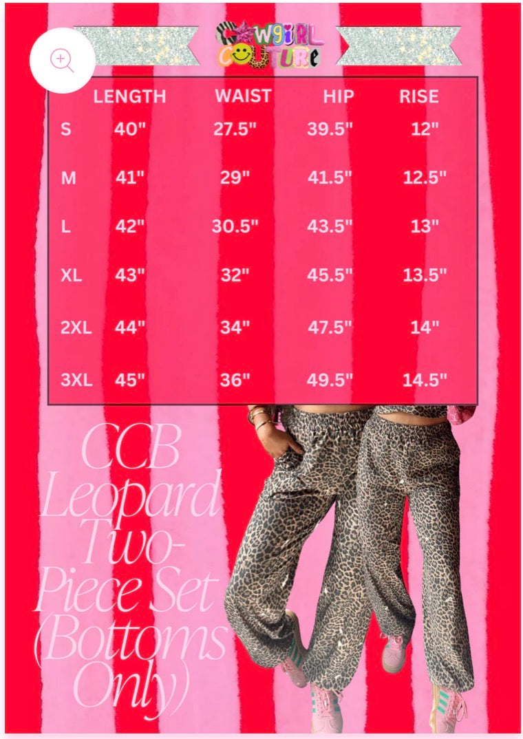 Leopard Two Piece Set : PREORDER