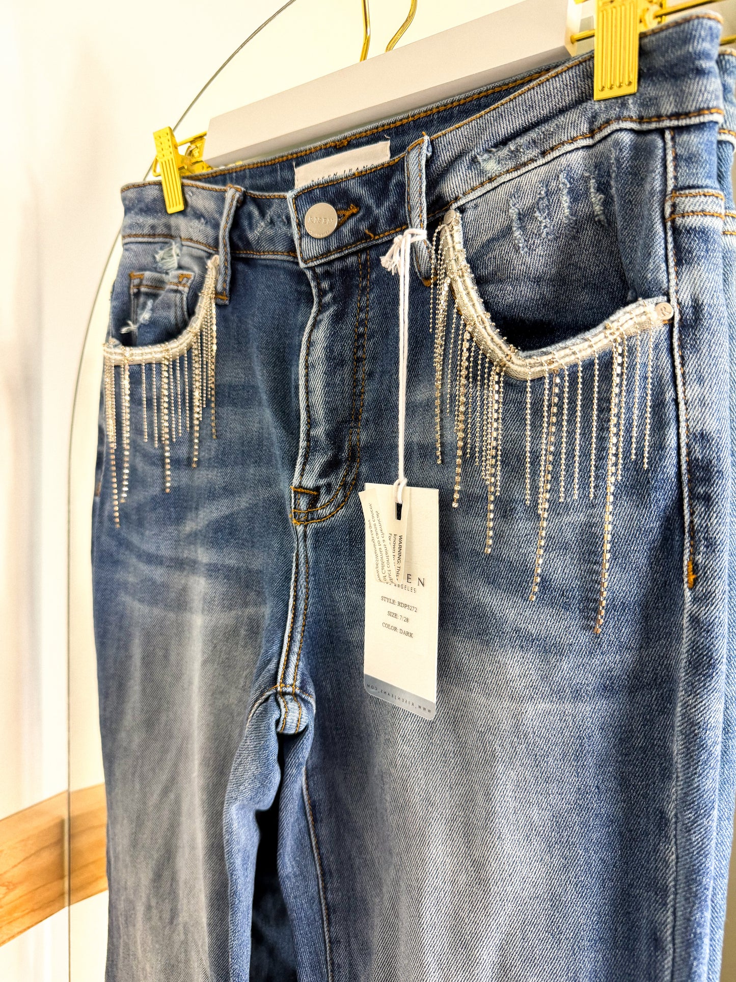 RISEN BLING FLARES : 7/28 : NEW W TAGS