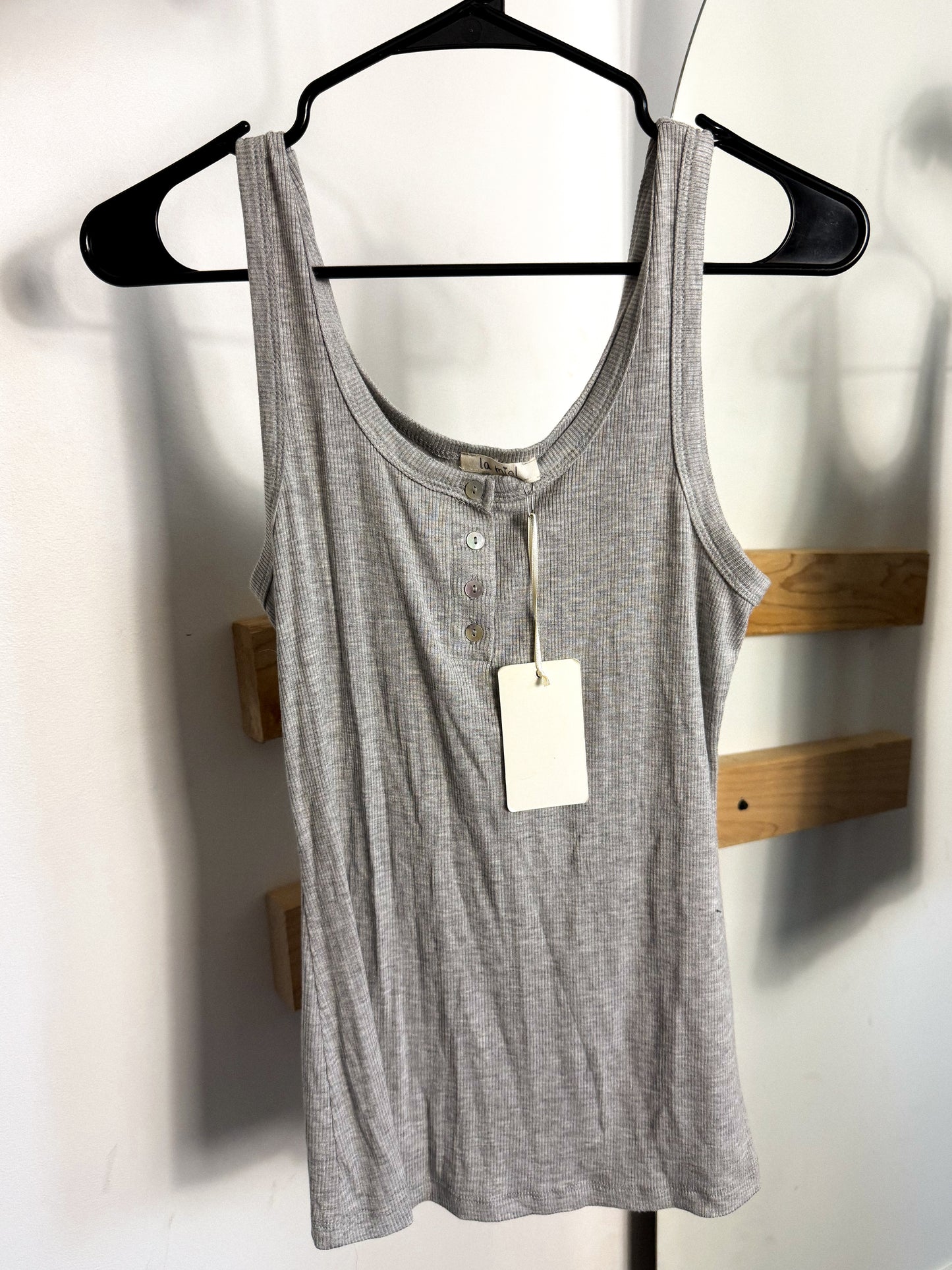 Grey Tank : NEW W TAGS : L