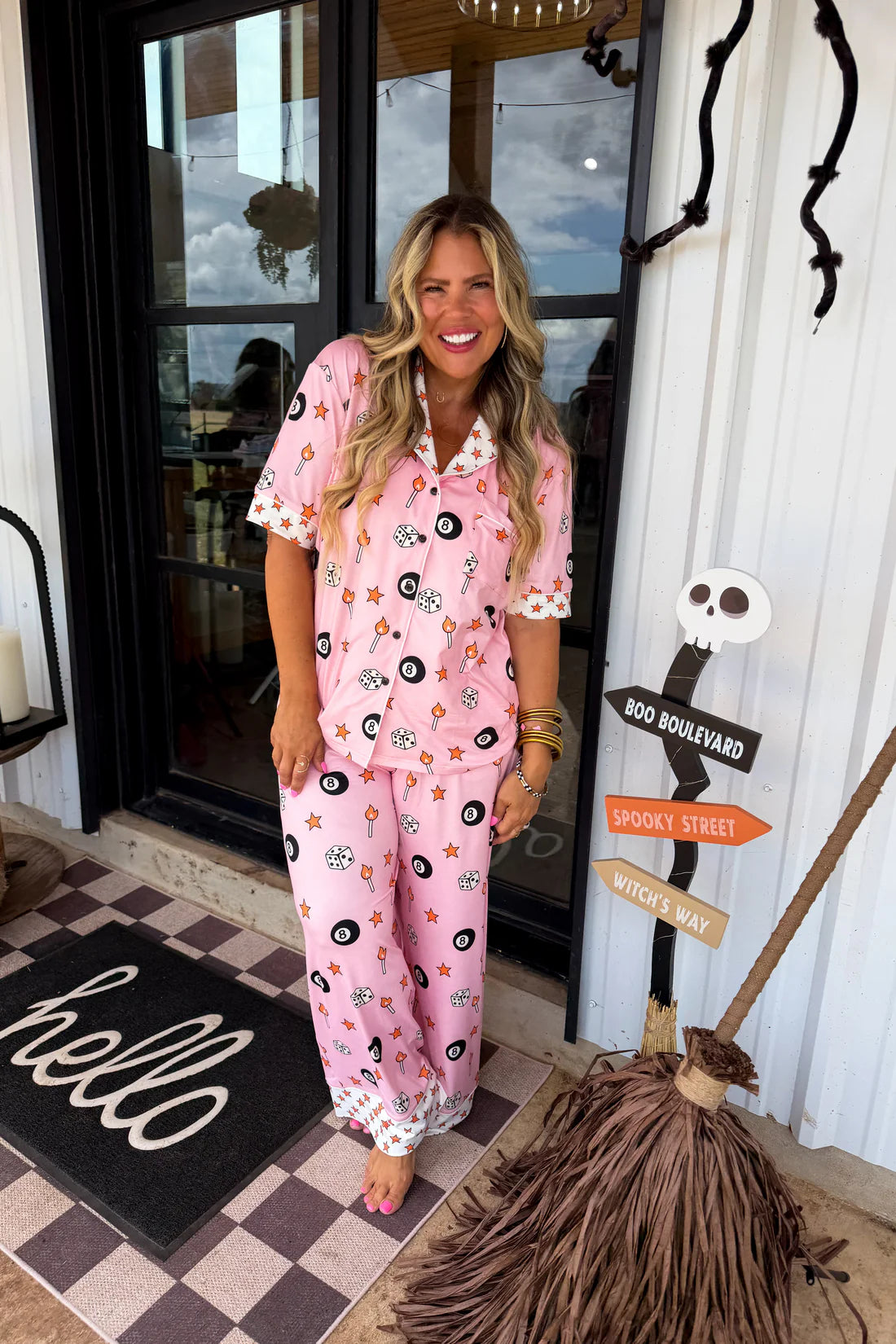 Cozy Luxe 8 Ball PJs : PREORDER