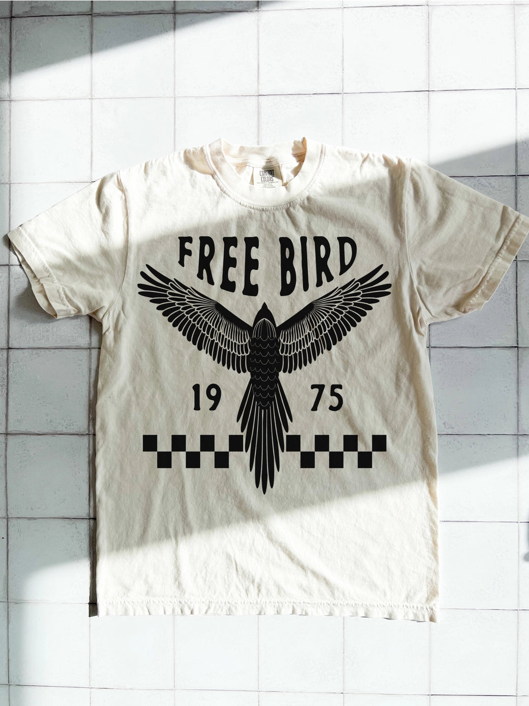Freebird Checkered Tee (M left)