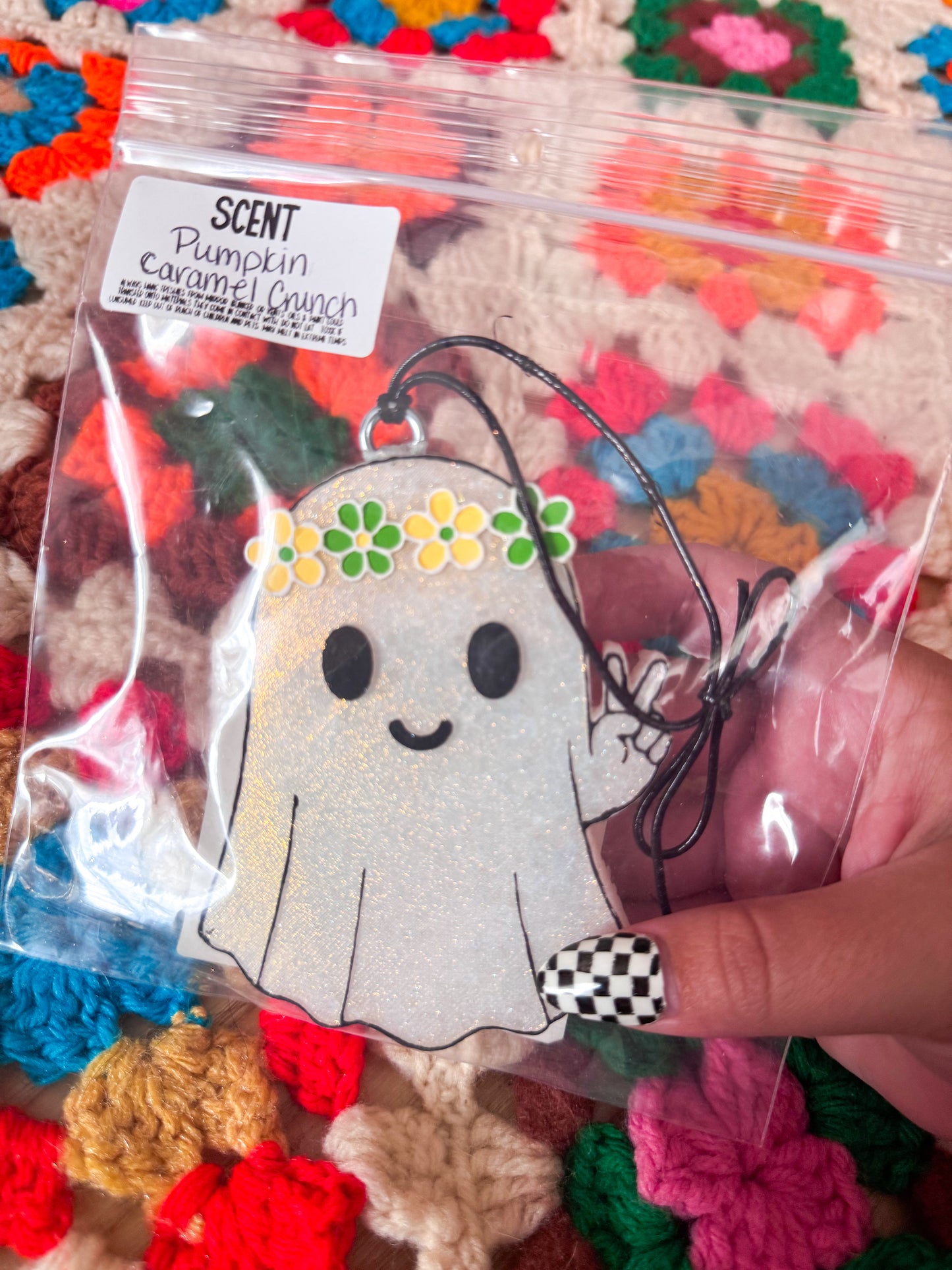 Hippie Peace Ghost Freshie