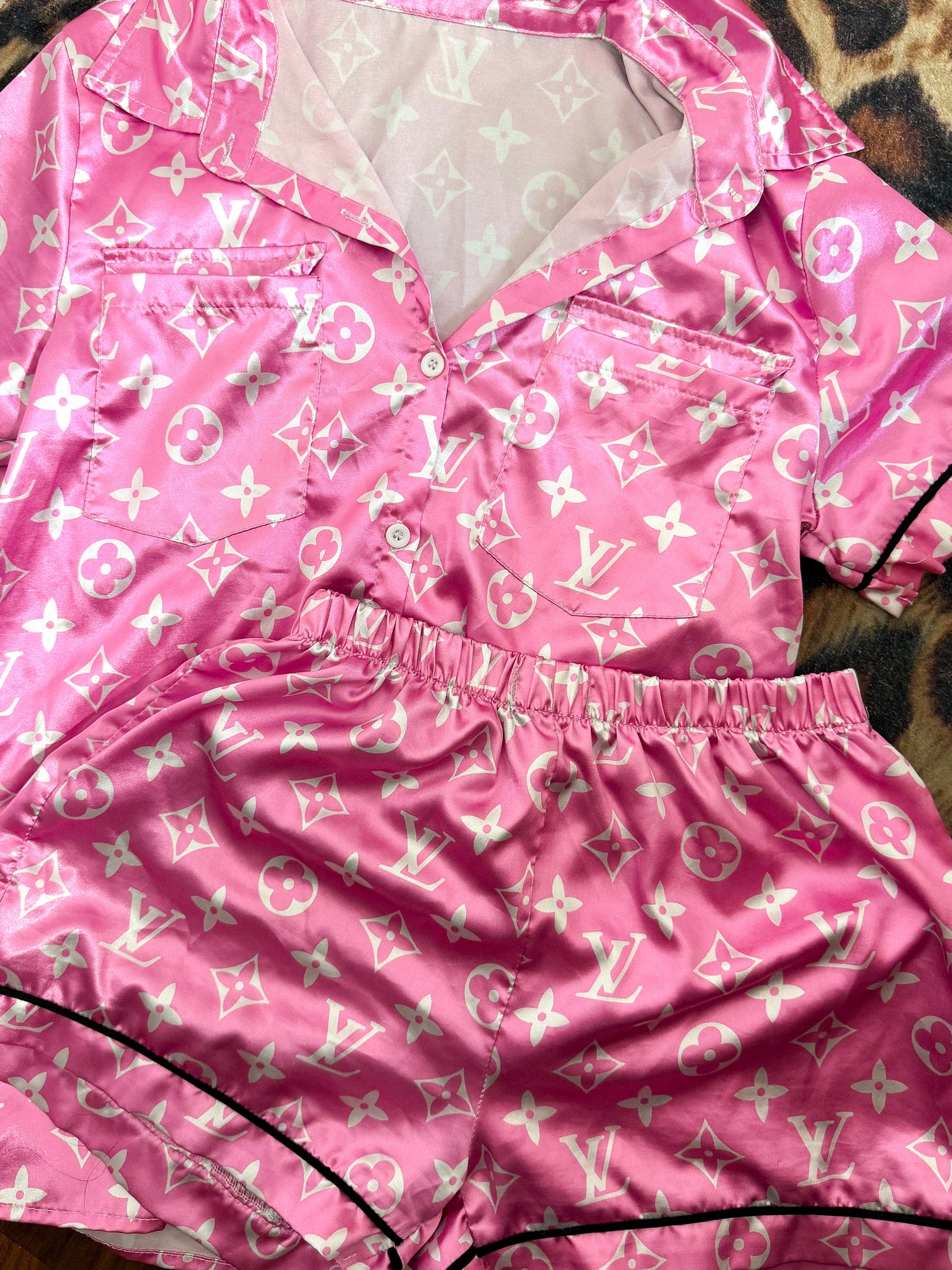 Silky PJ Set : S/M