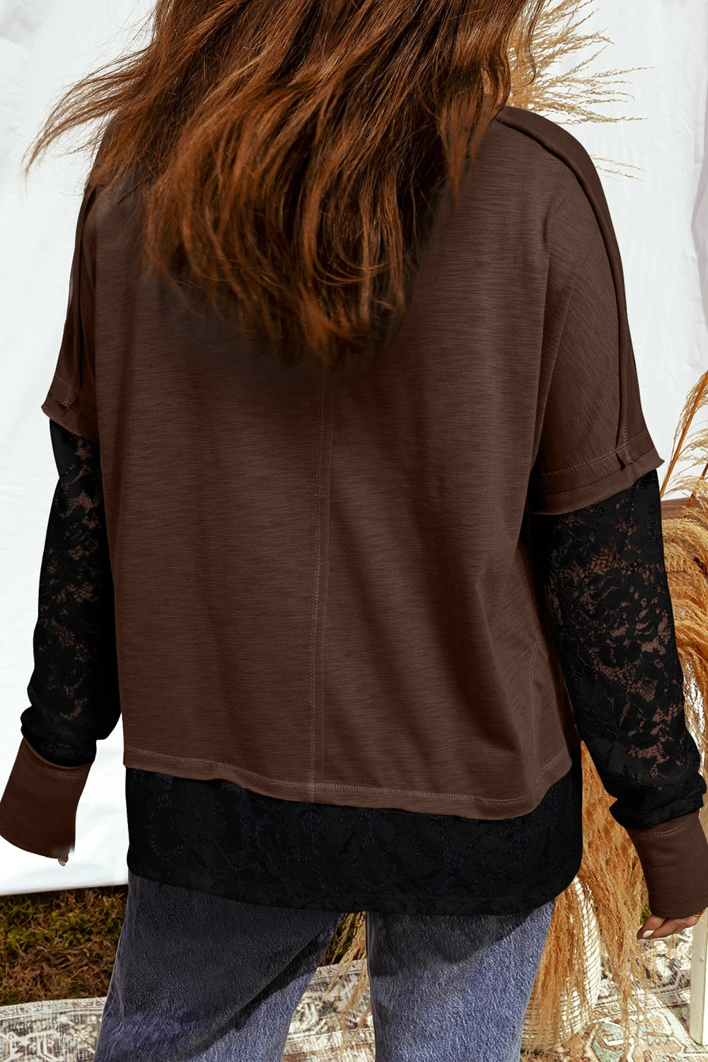 Lane Layered Tee : Mocha