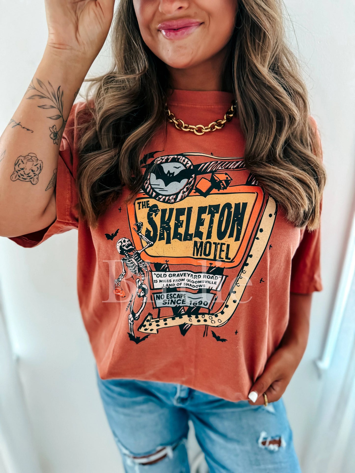Skeleton Motel Tee | PREORDER