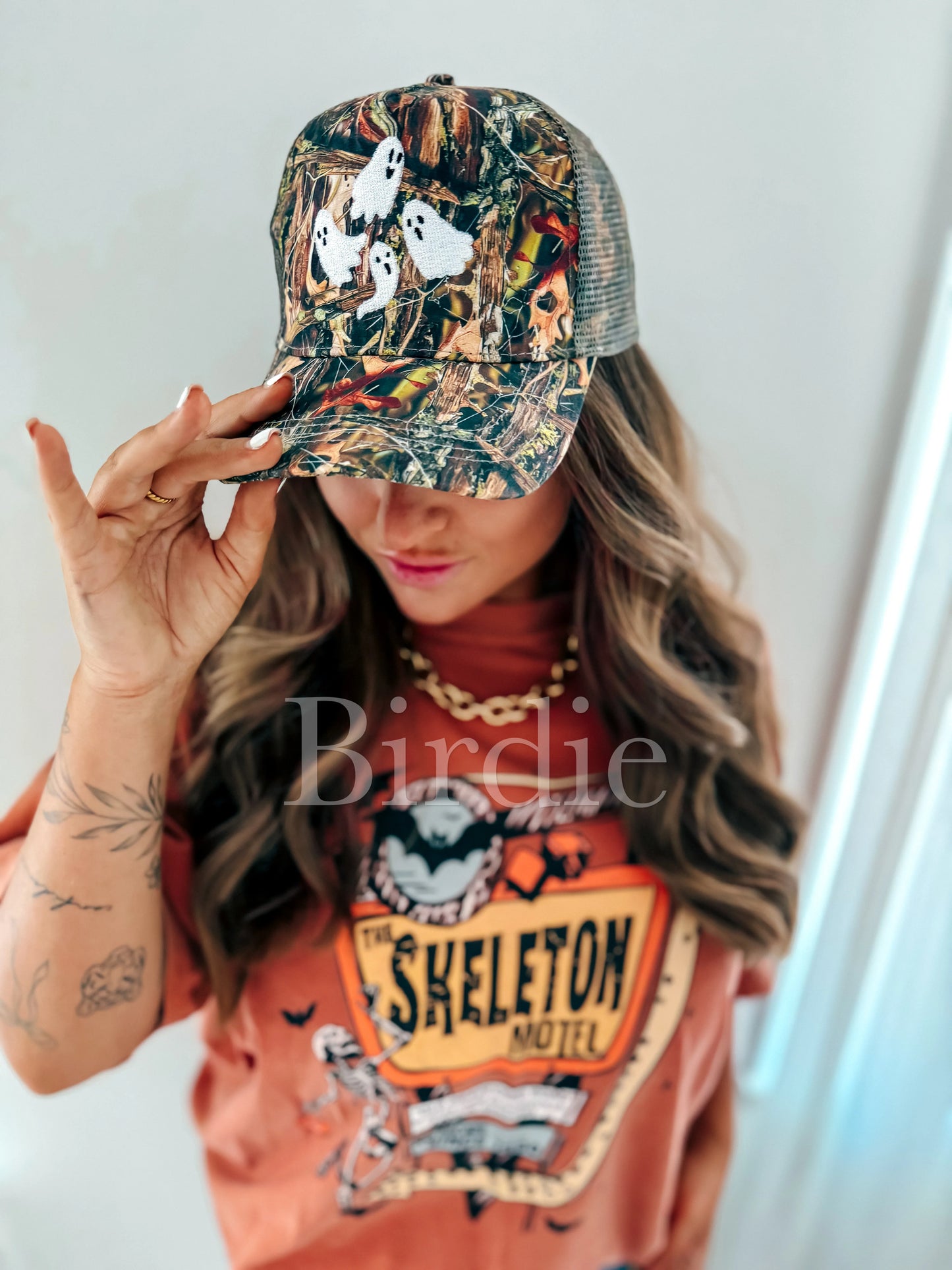 Camo Ghost Hat | PREORDER