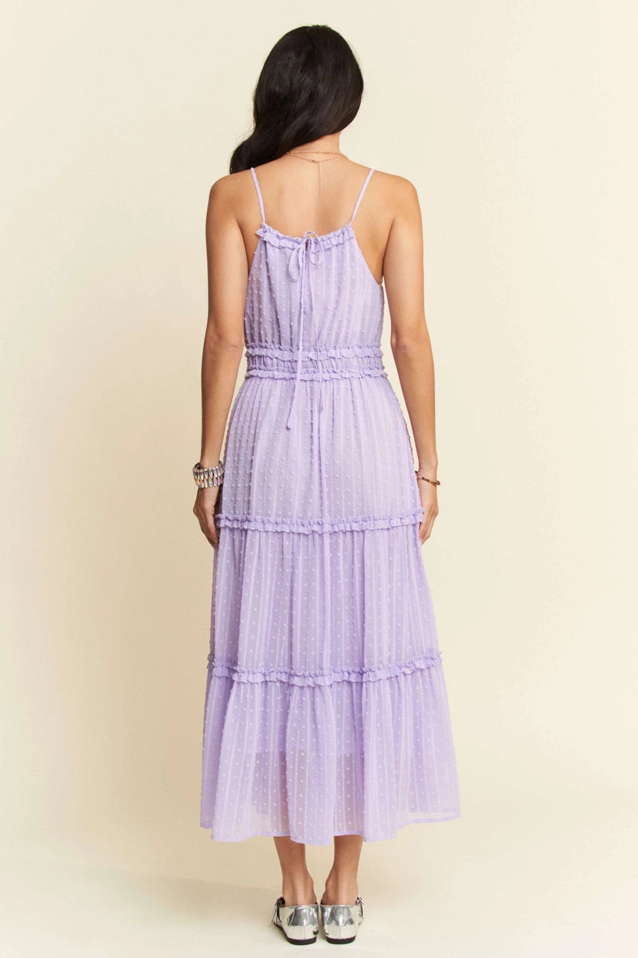Lavender Haze Dot Dress (S left)
