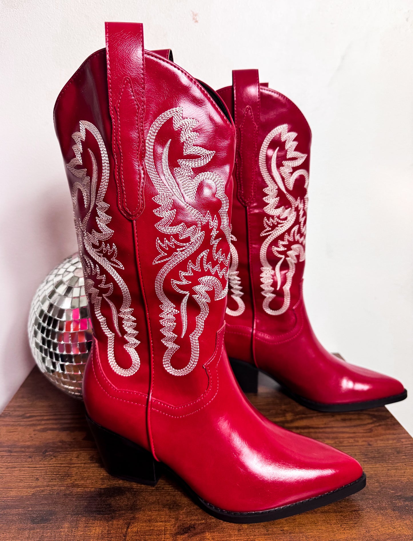 Reba Cherry Boots