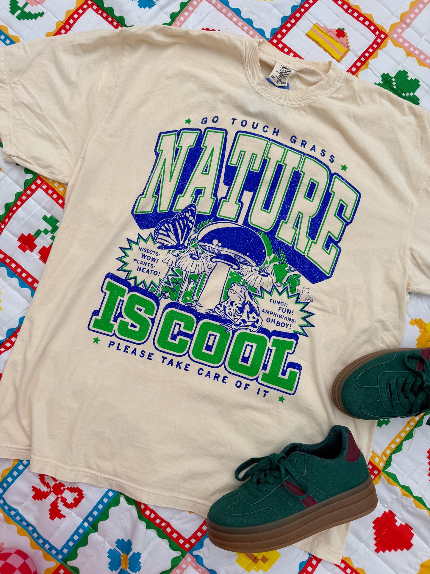 Nature Is Cool Tee (L & XL)