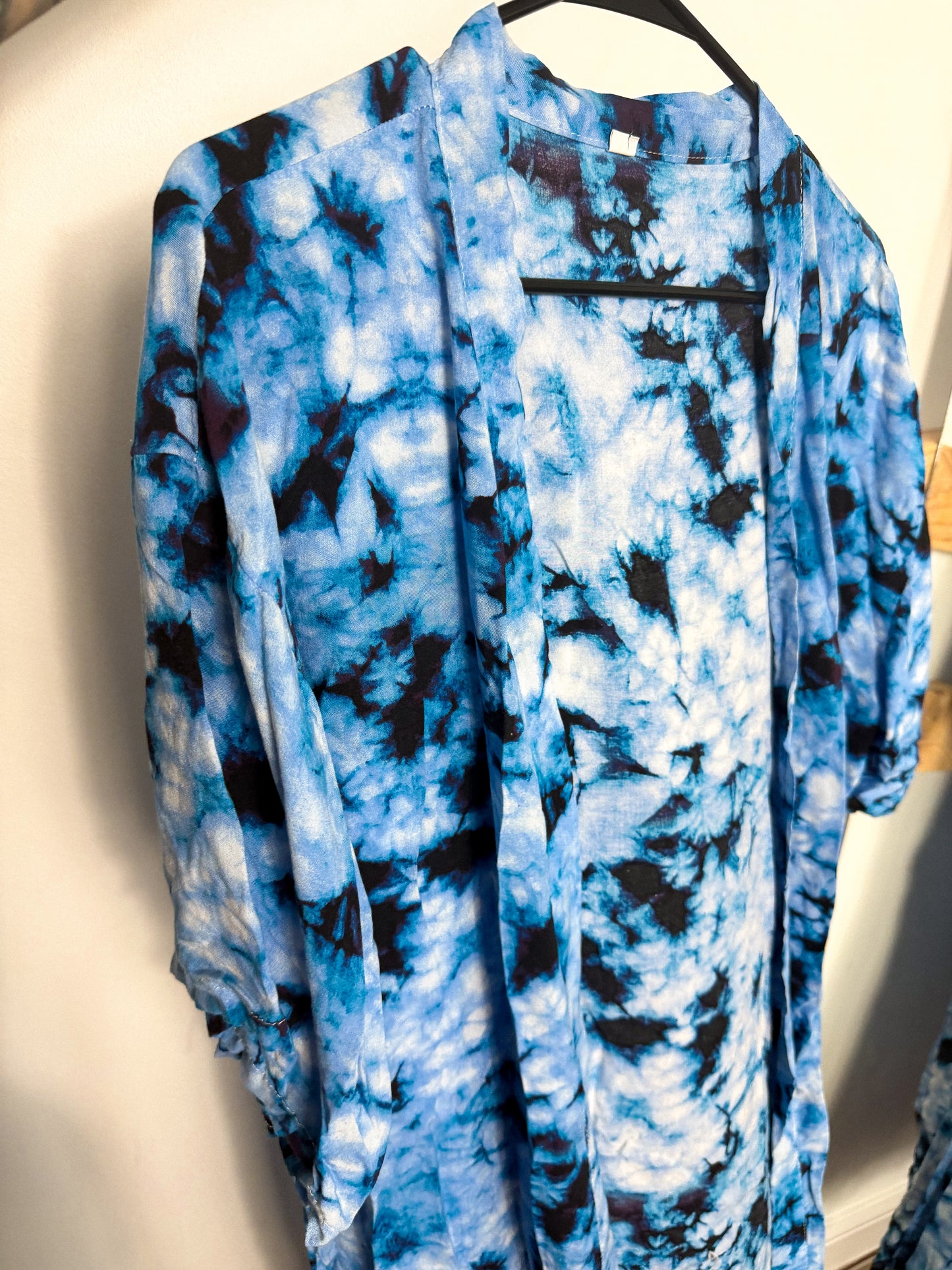 Blue Tie Dye Overpiece : OS (S-2X)