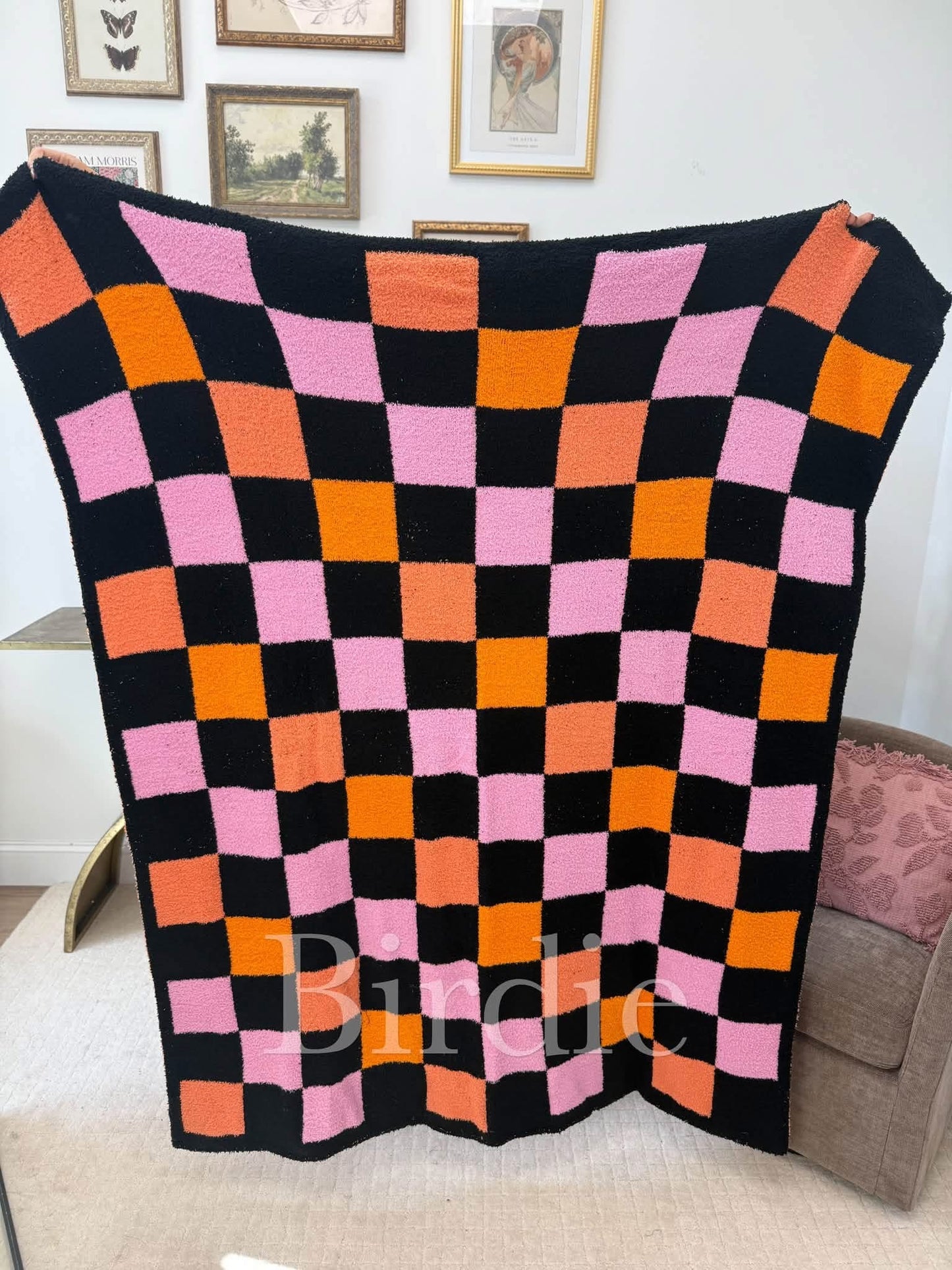 Checker Lux Blanket : PREORDER