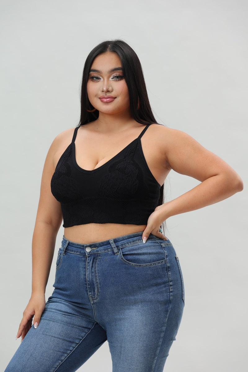 Black Detailed Brami (XS/S)