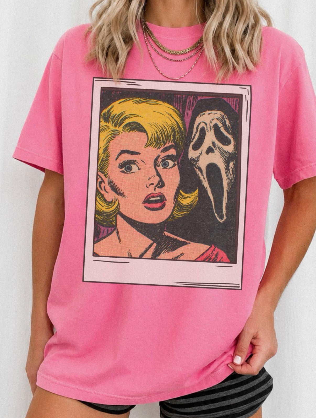 Ghost Face Comic Tee : PREORDER