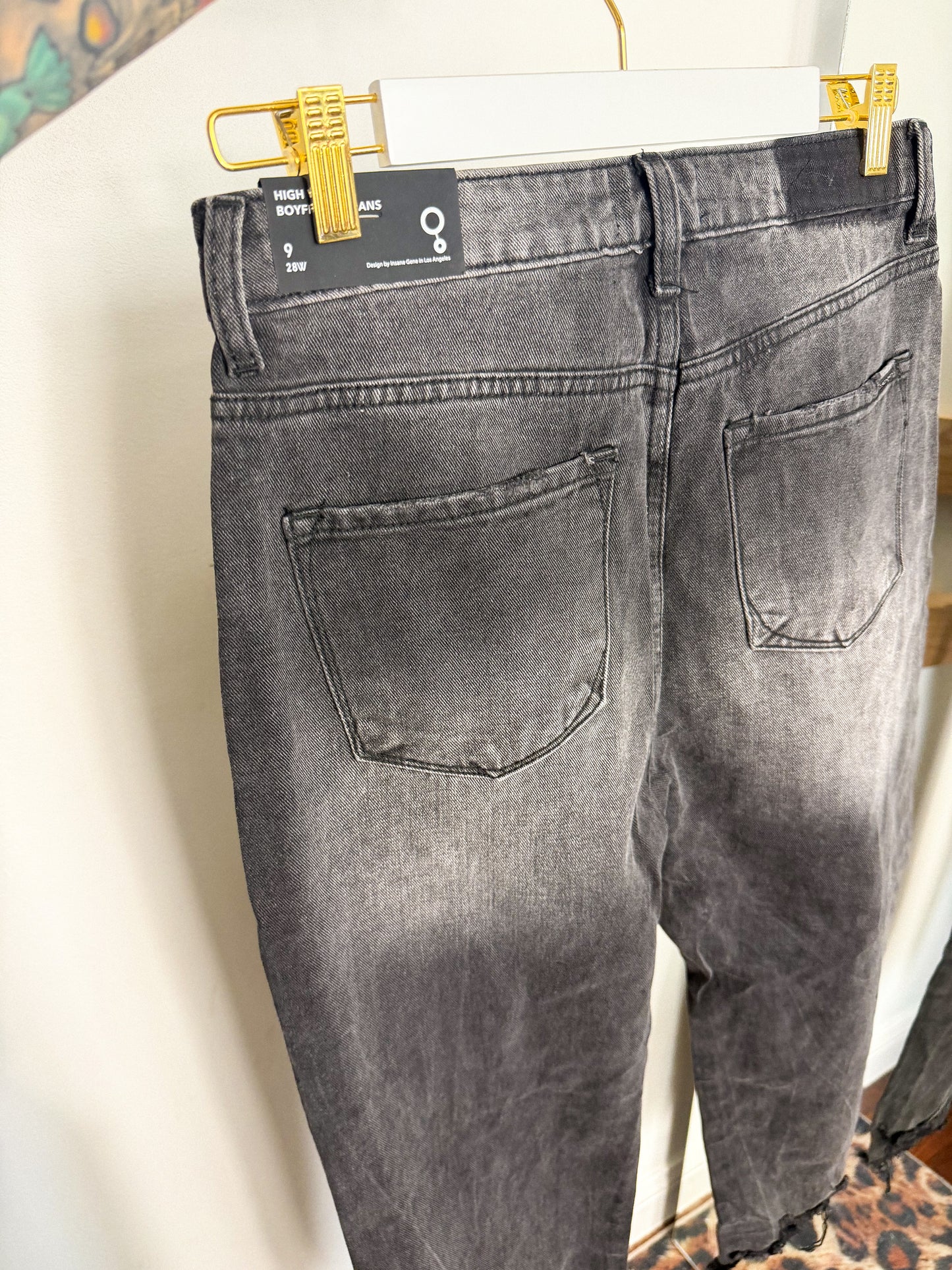Insane Gene High Waist Boyfriend Jean : NEW W TAG : 9/28