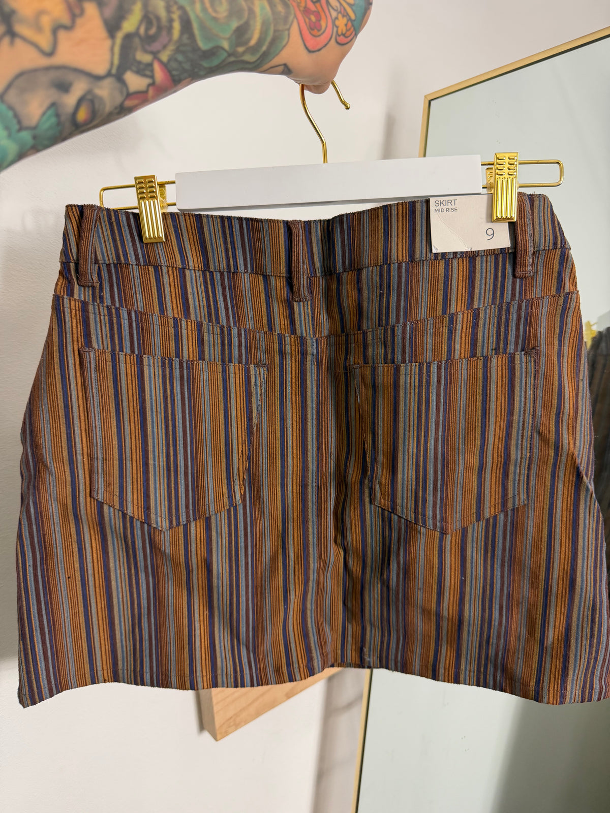 Indigo Reign Skirt : NEW W TAG: SZ 9