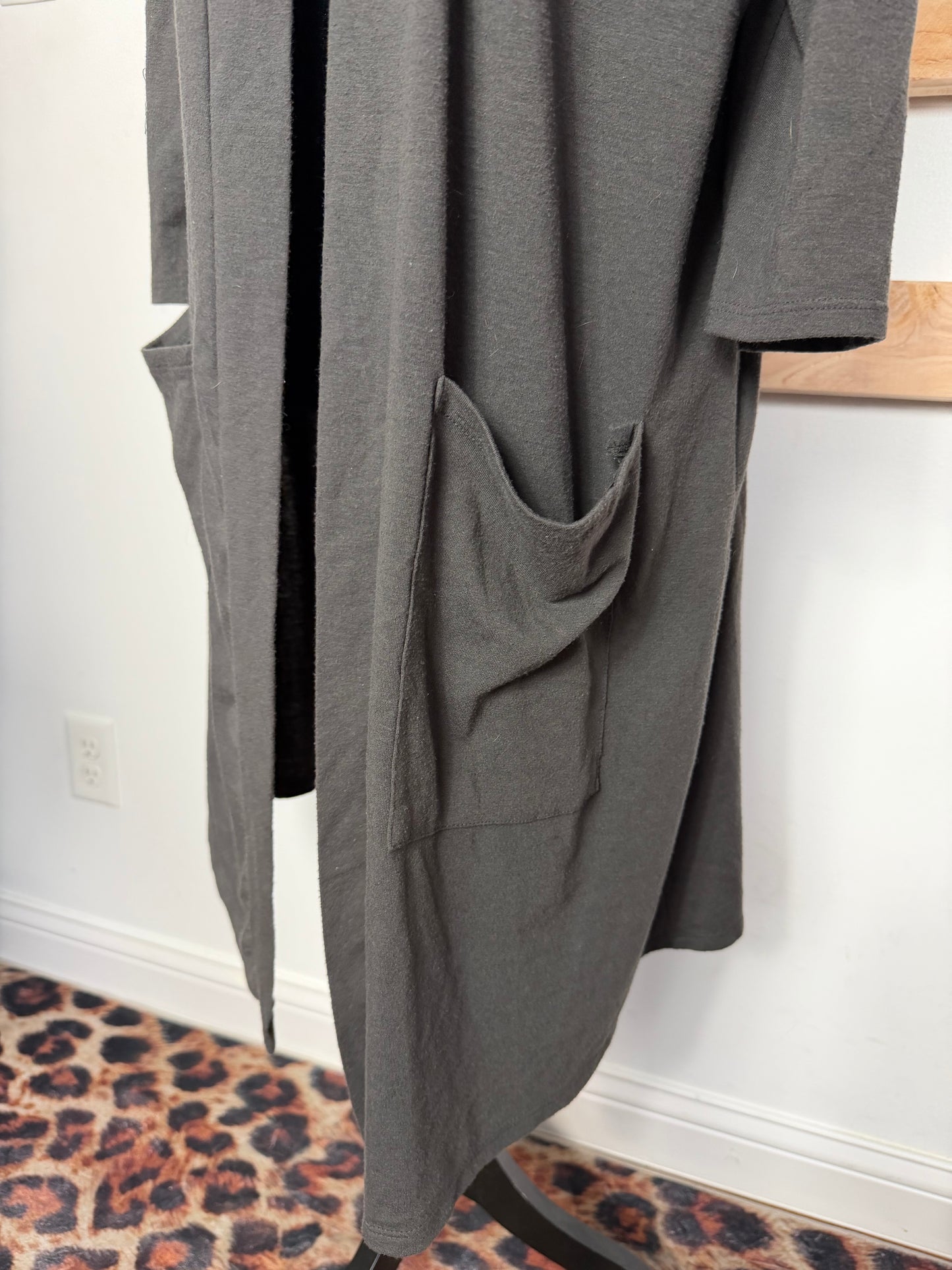 Zenana Grey Cardigan : 2X : NEW