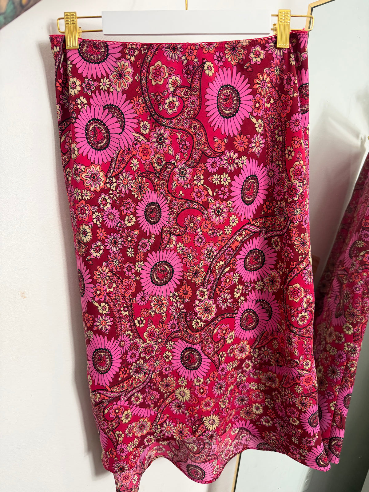 Funky Floral Skirt : M