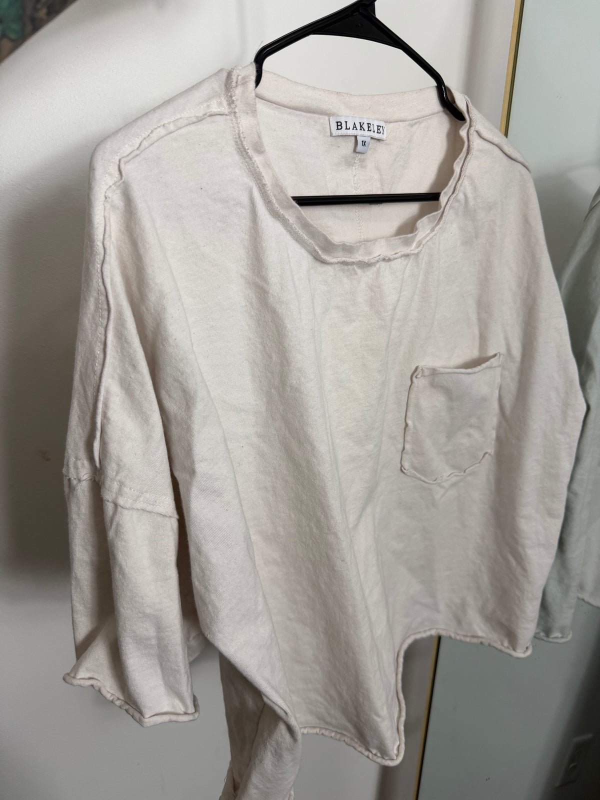 Blakeley Cropped Pocket Tee : 1X