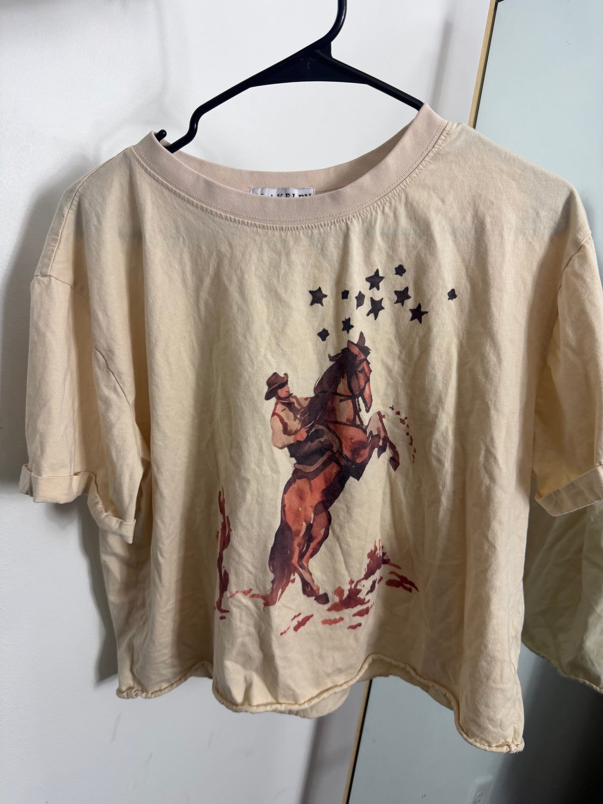 Blakeley Cowboy Cropped Tee : 1X