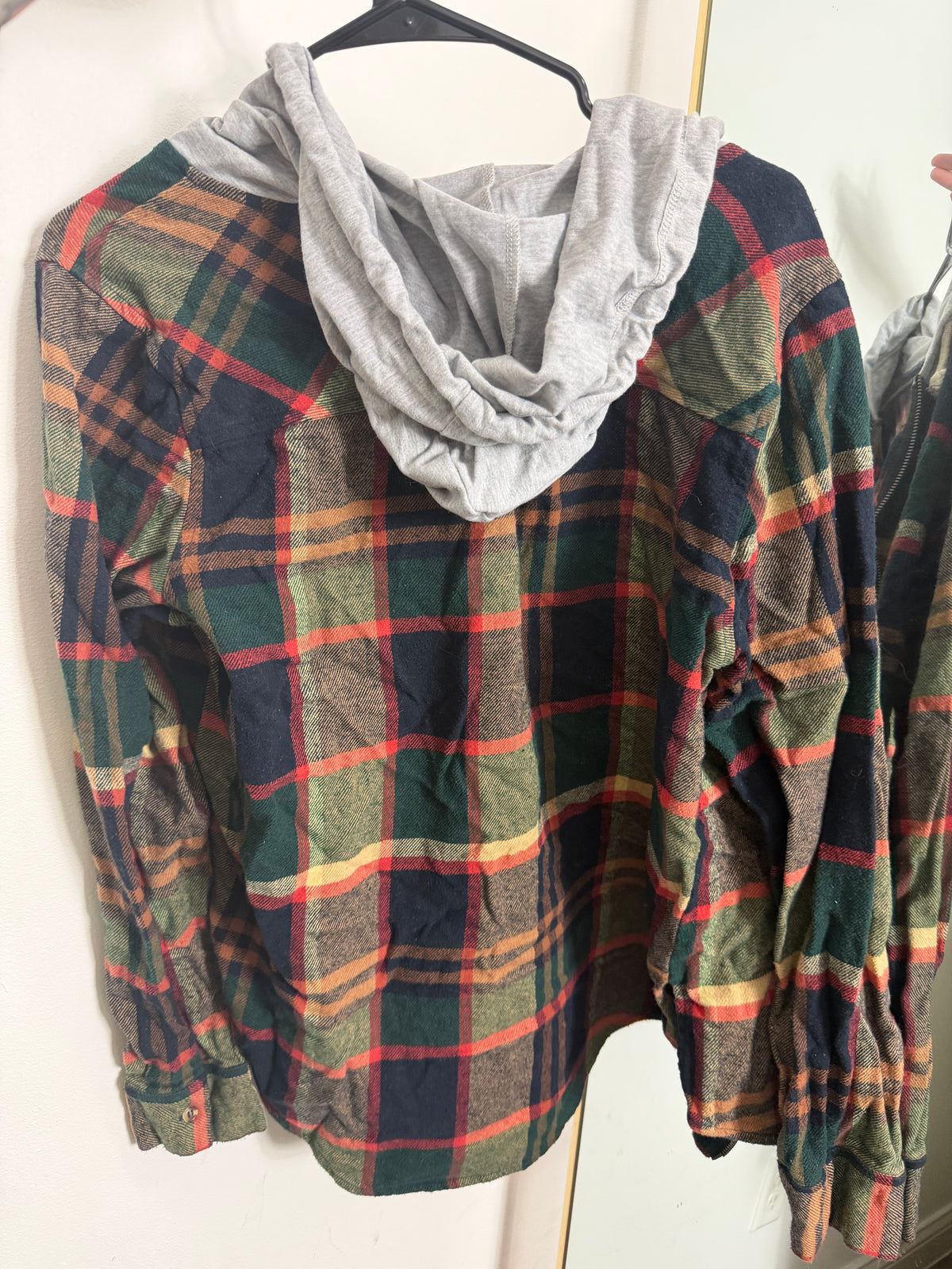 BKE Green Plaid : M