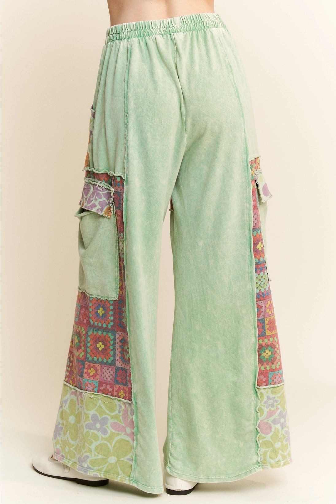 Allison Patch Pants : Mint