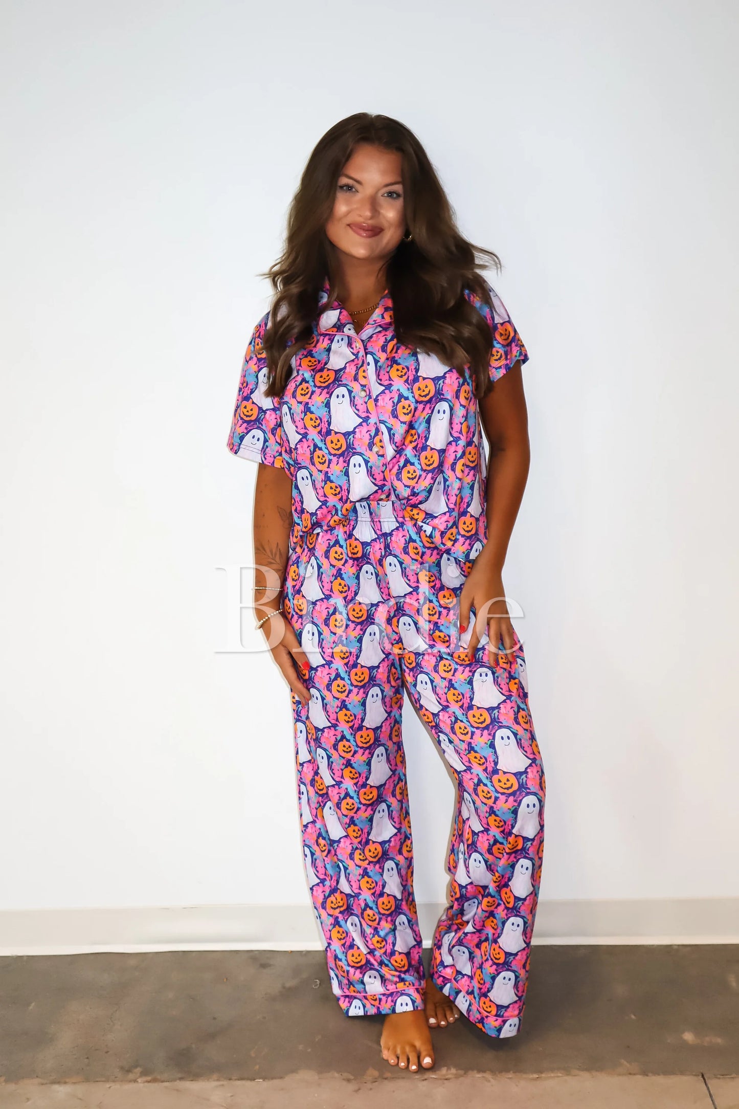 Pumpkin Ghost PJ Set | PREORDER