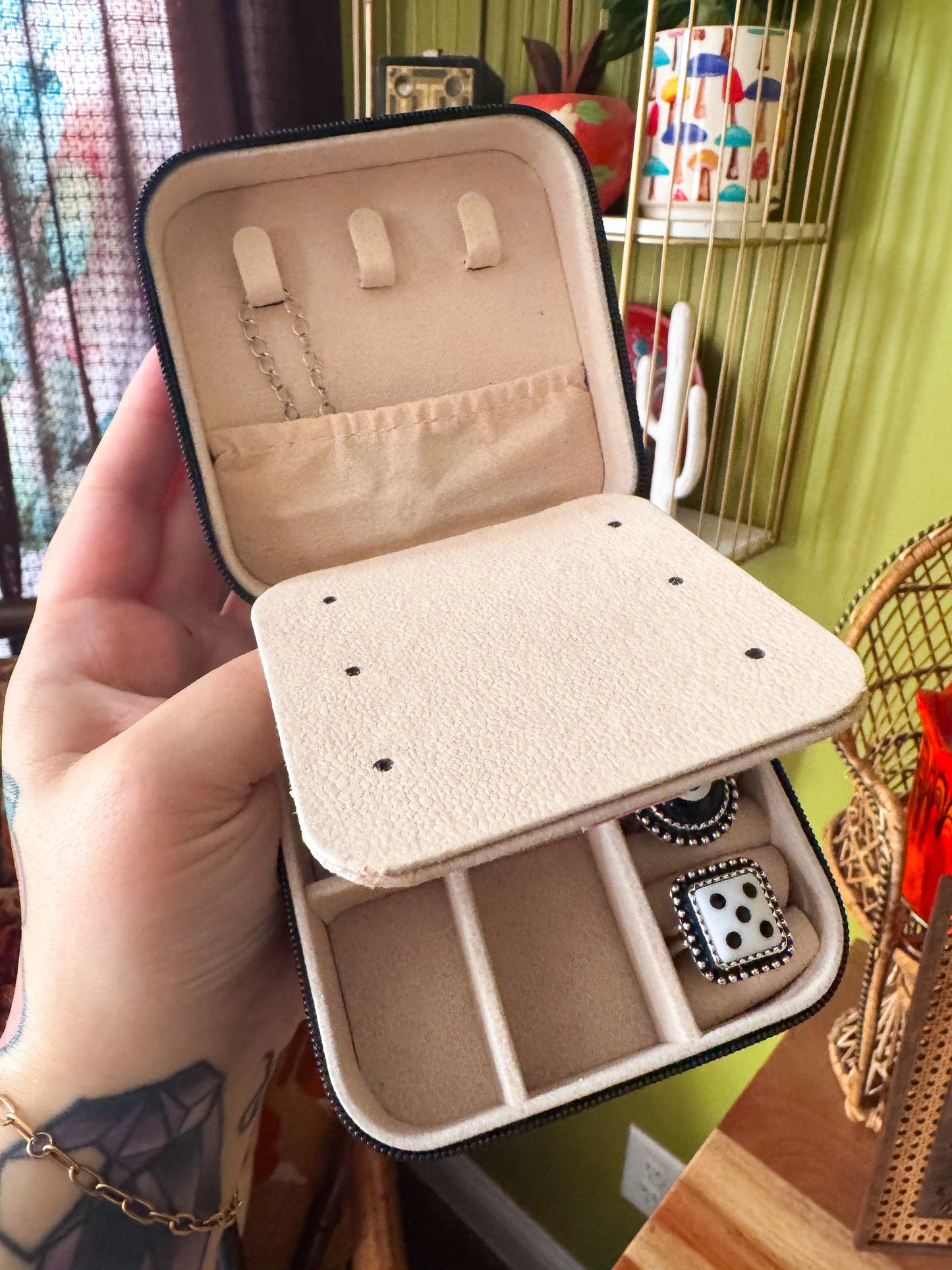Studded Jewelry Box