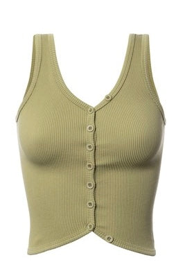 Vera Tank : Olive