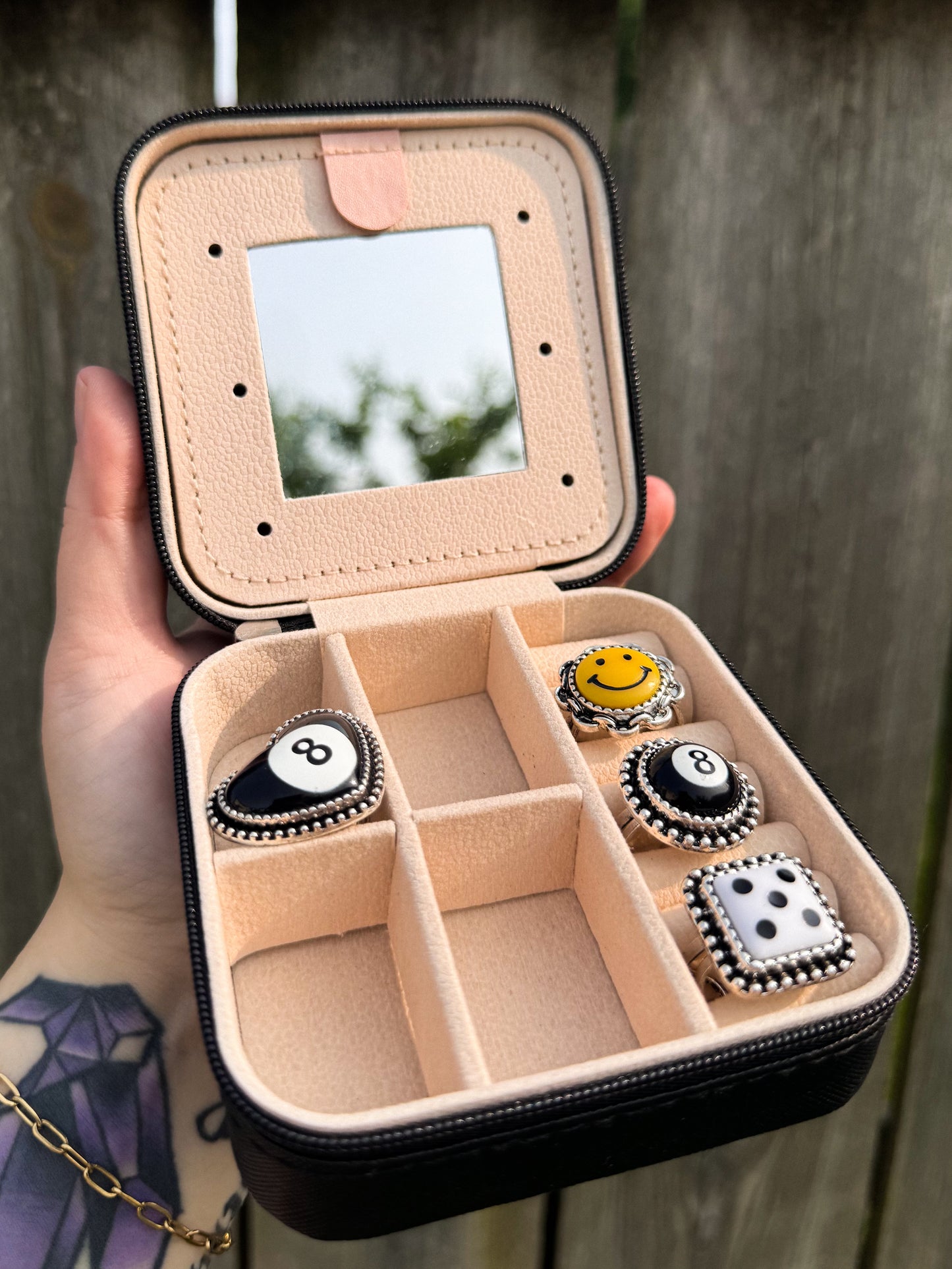 Studded Jewelry Box
