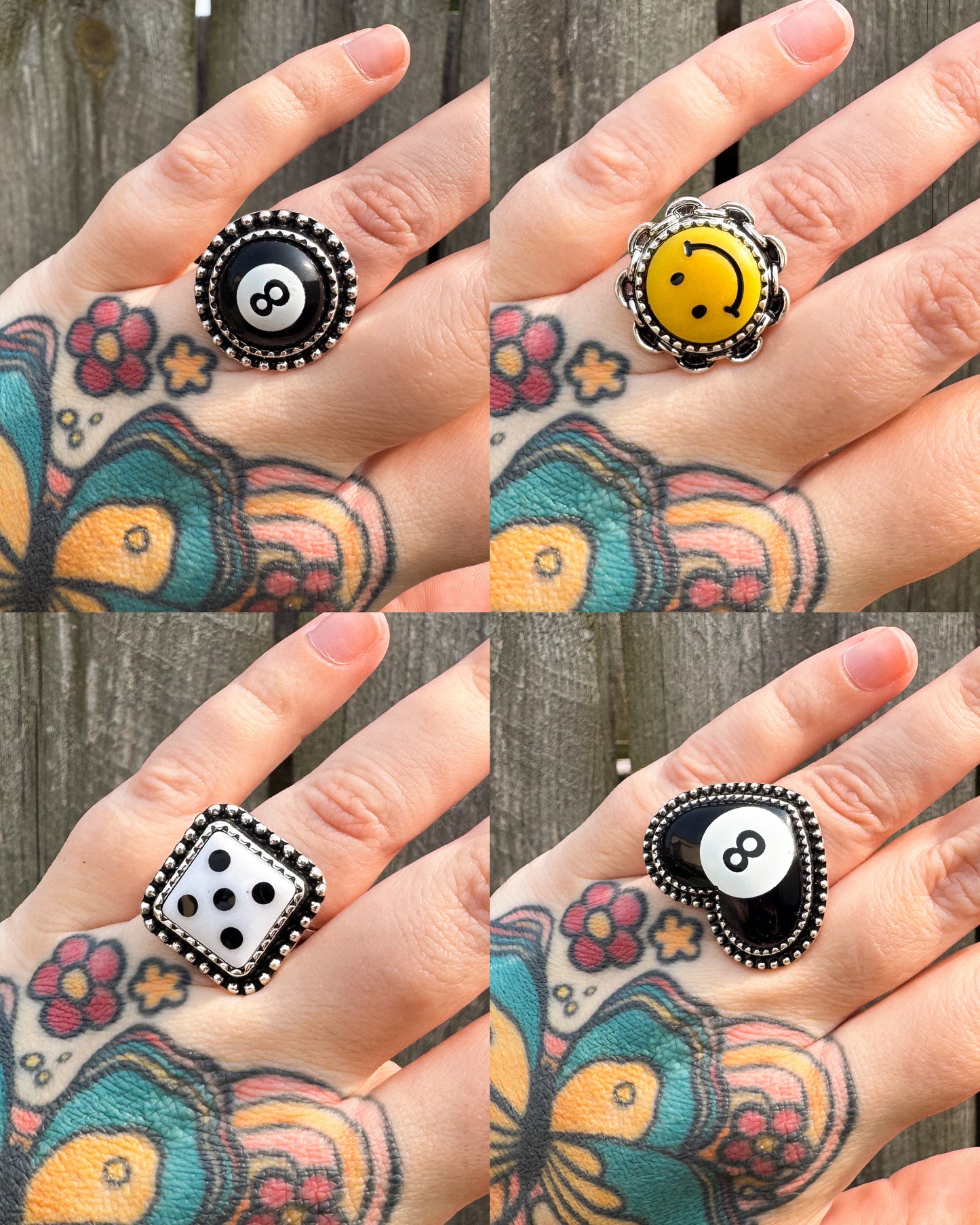 Funky Vibes Ring : 4 Options