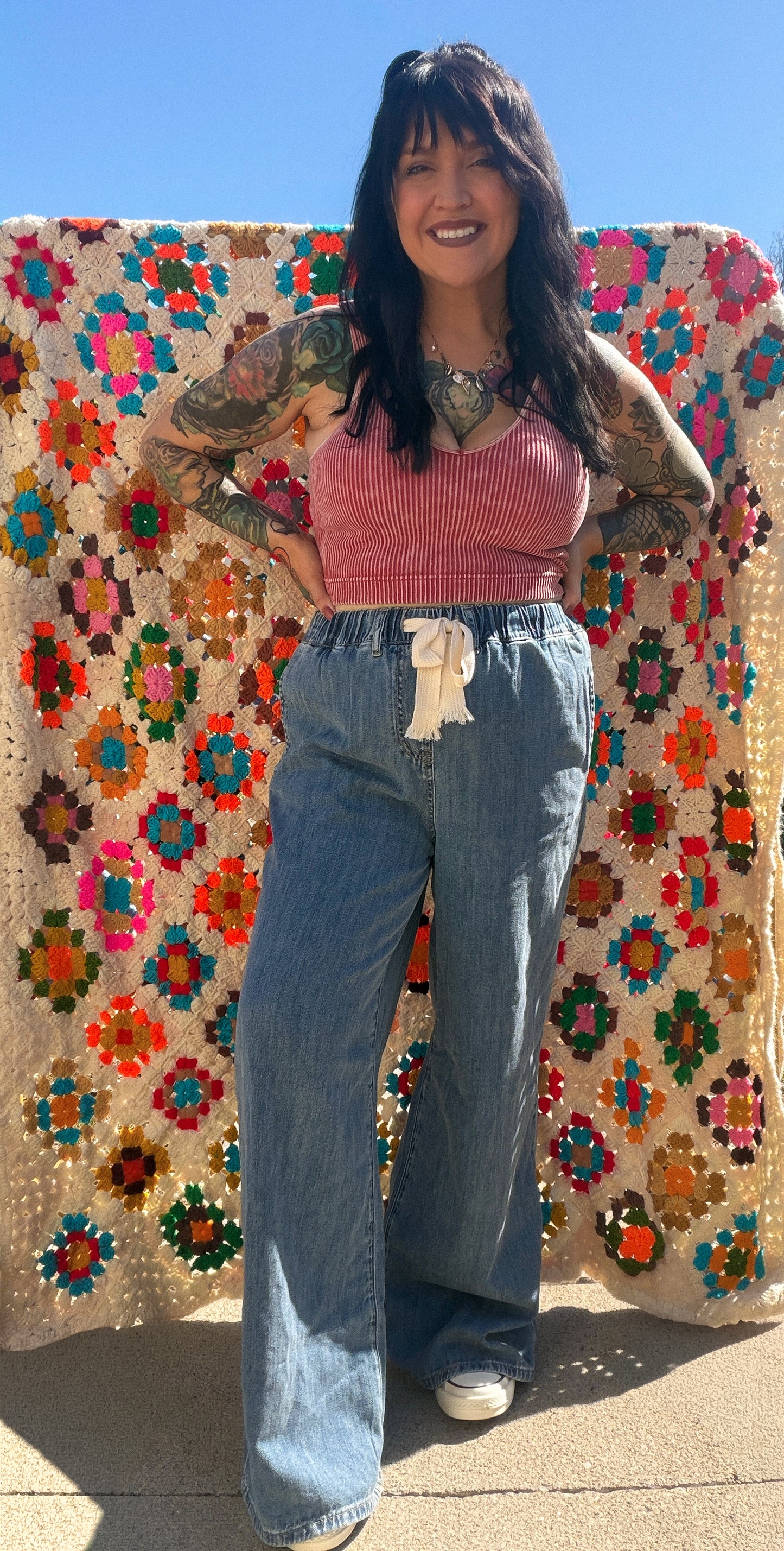 Delia Drawstring Pants