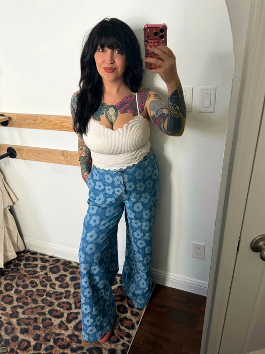 Meadow Lace Bralette : Vanilla