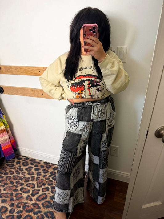 Moon Shine Patch Pants