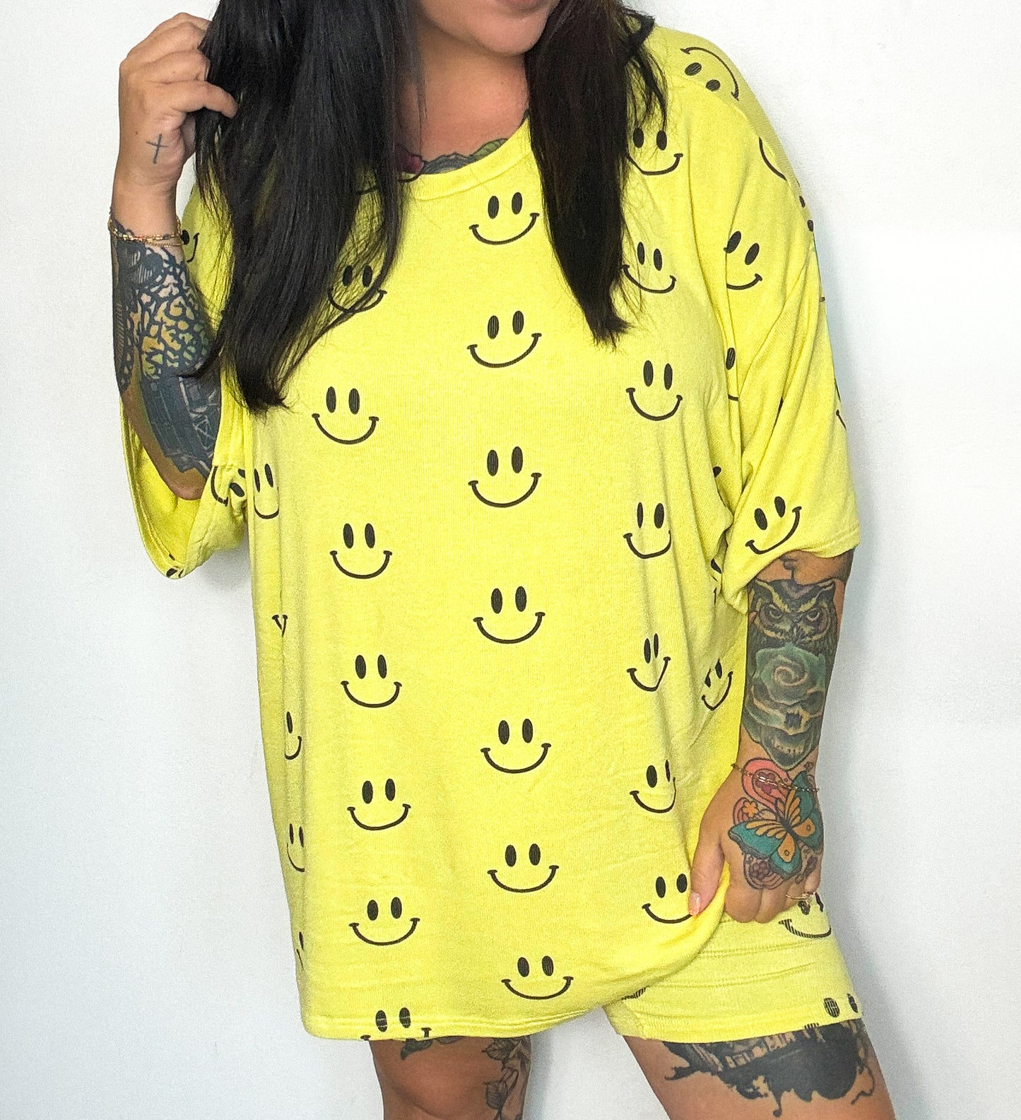 Lux Smiley Set | Oversized