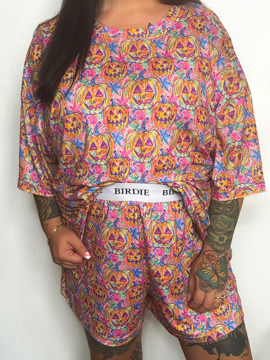 Pumpkin Boxer Pj Set