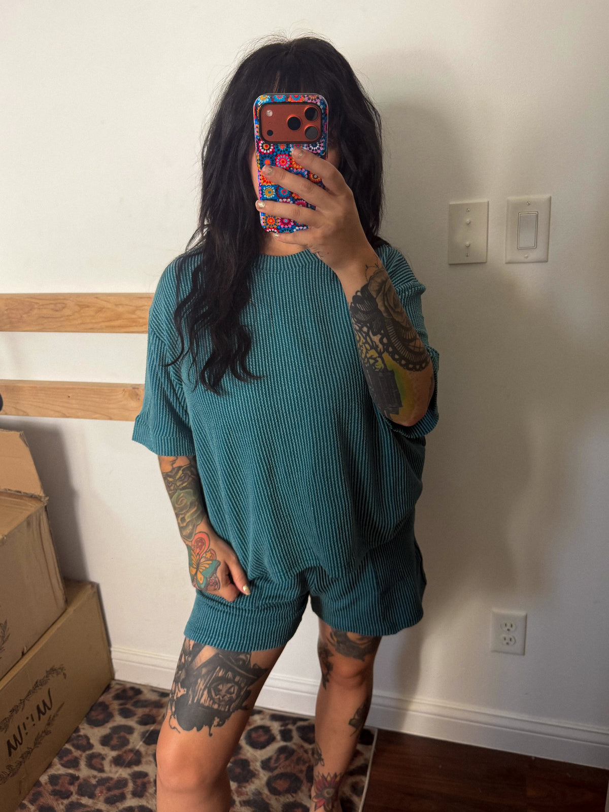 Coffee Date Short Set : 7 Color Options